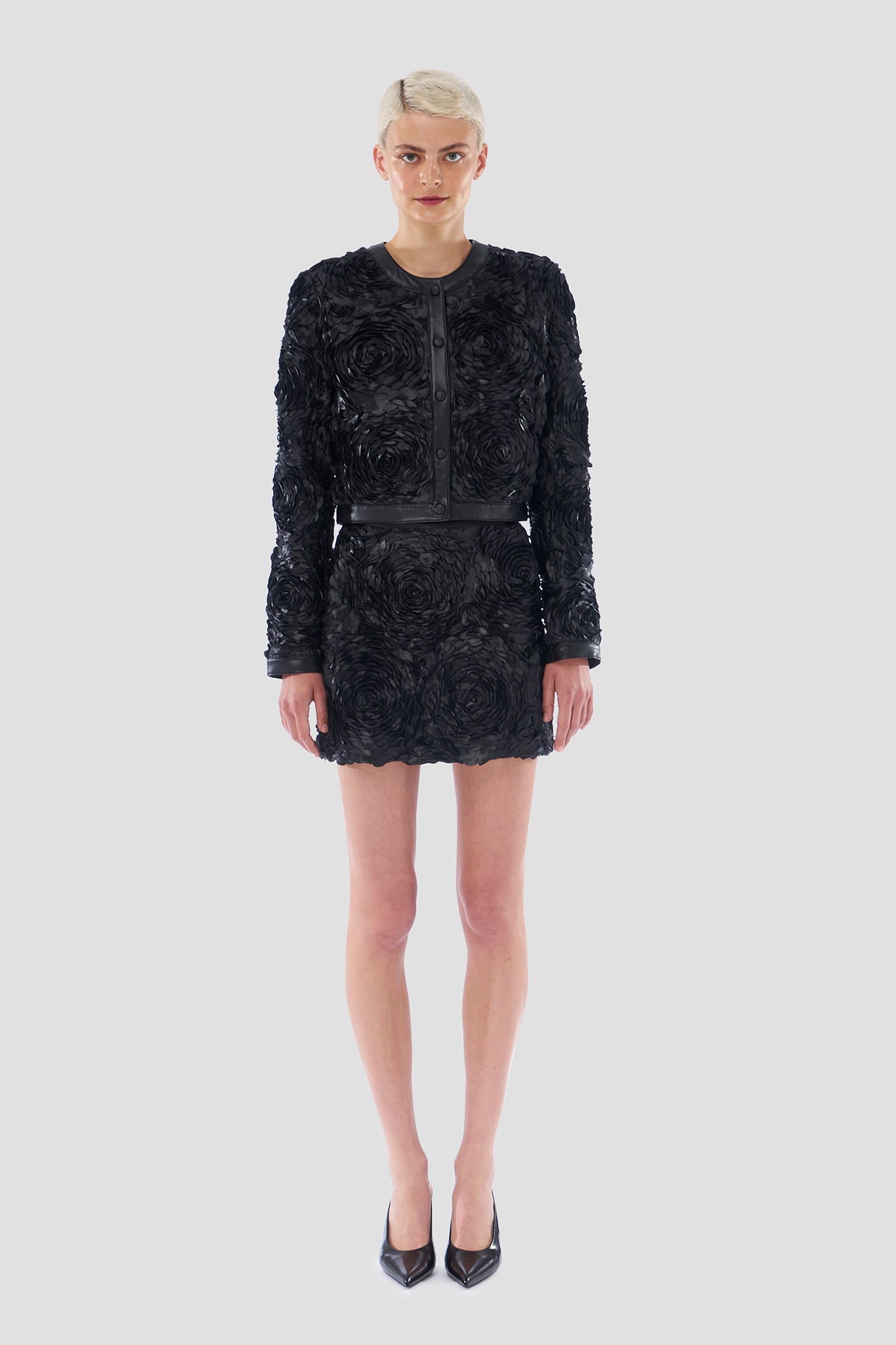 Heavy Petals Mini Skirt