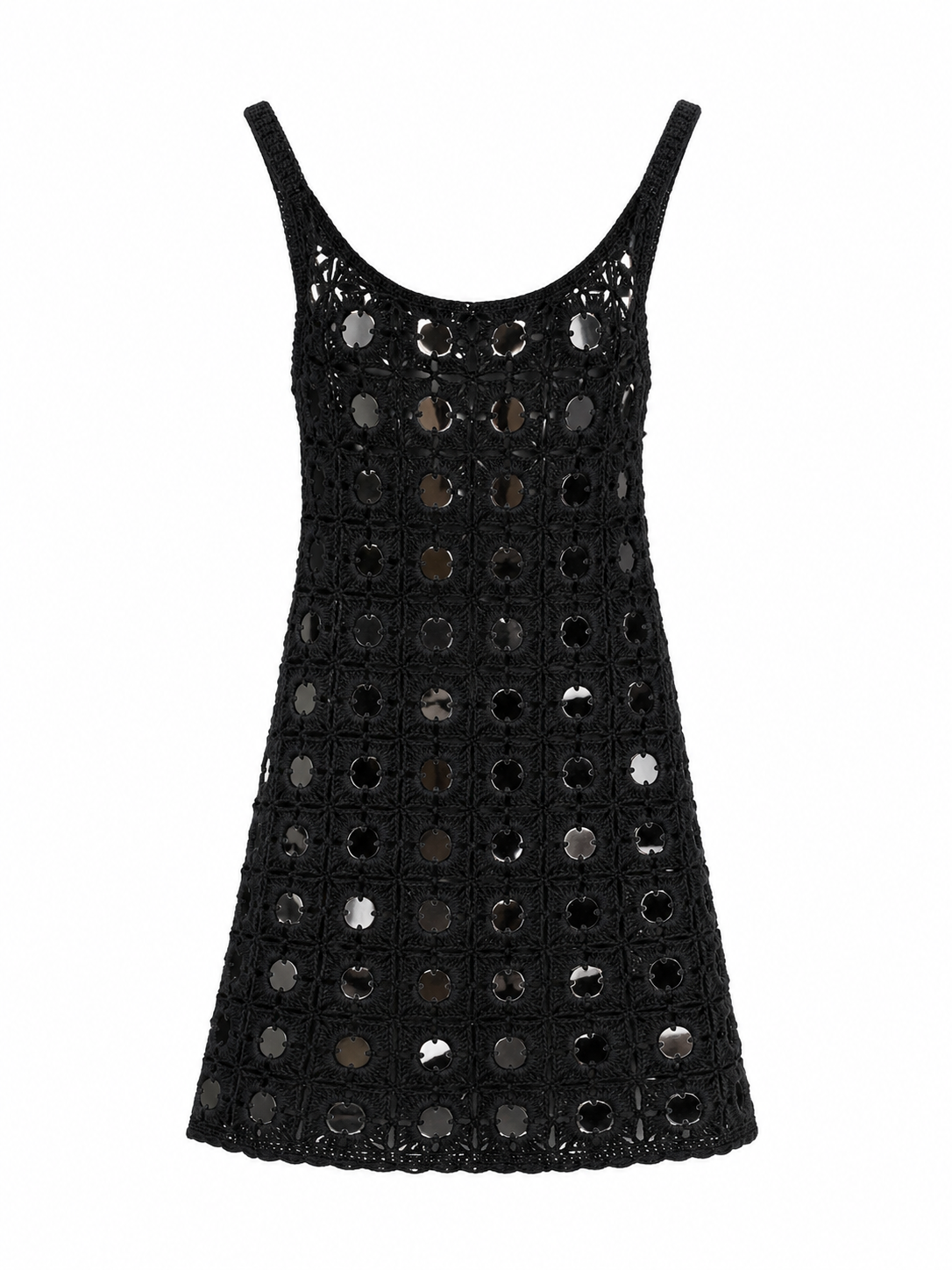 Gypset Crochet Mirrored Mini Dress