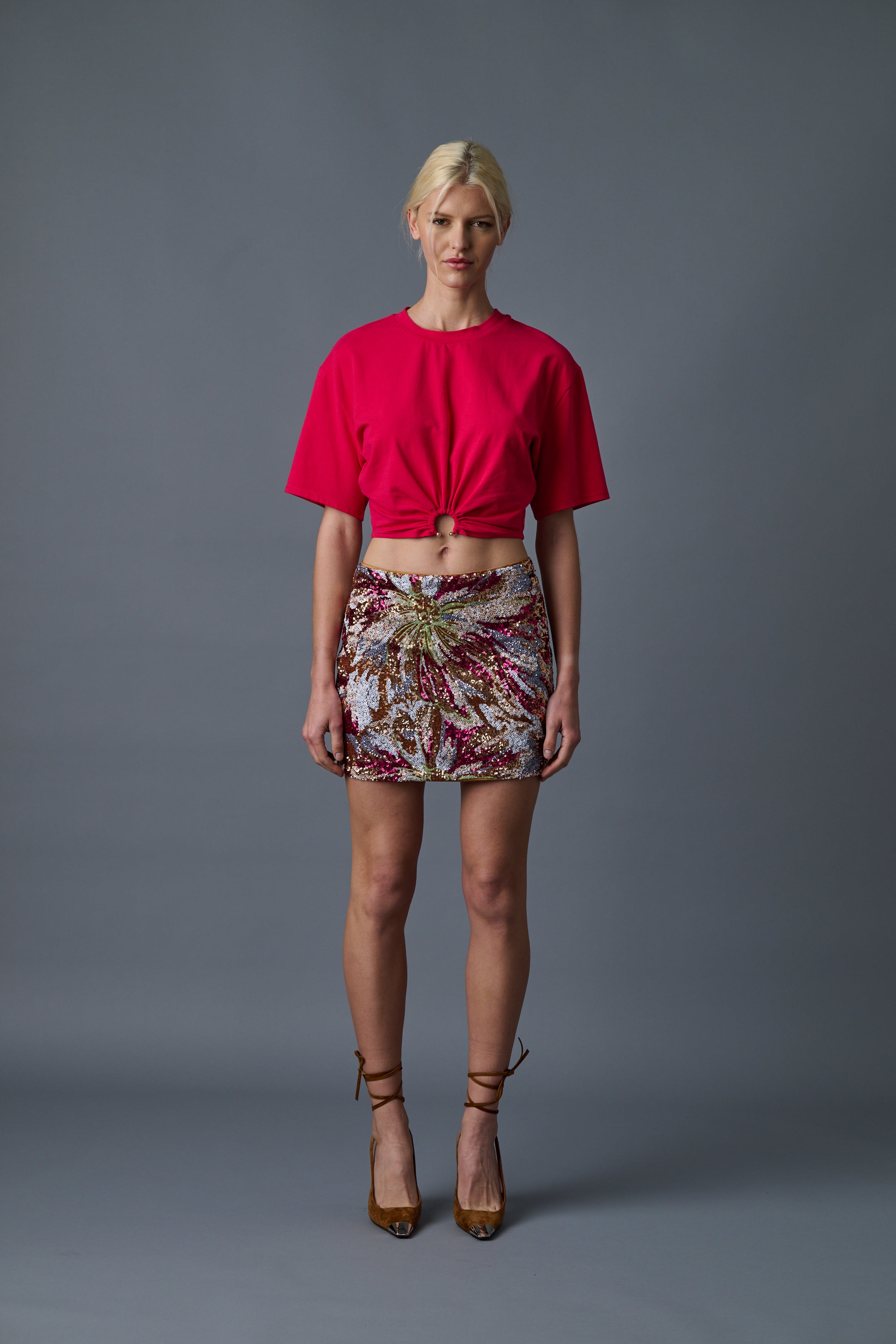 Le Superbe Trancas Tee Hot Pink