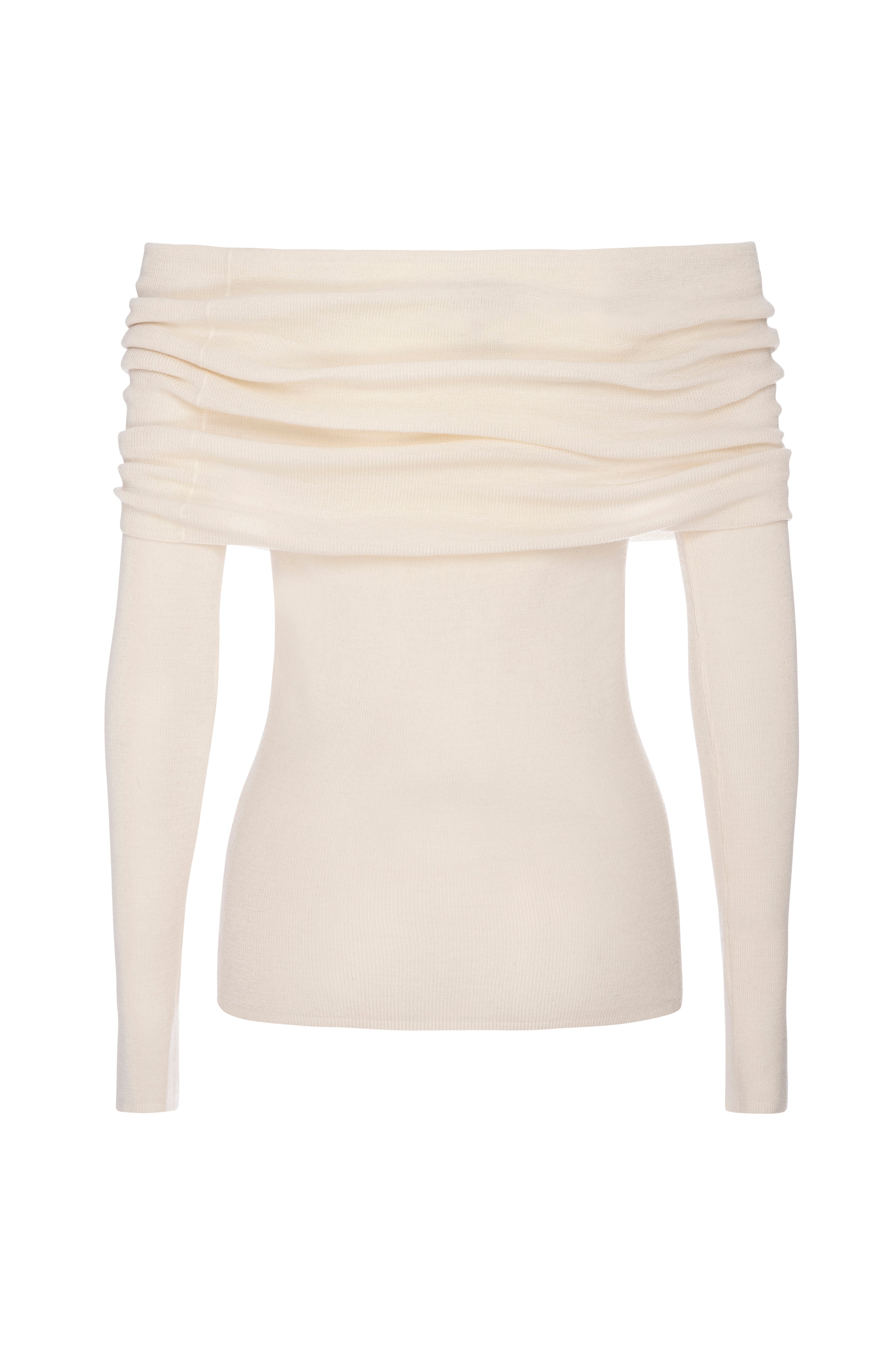 Le Superbe Clavicle Sweater Ivory