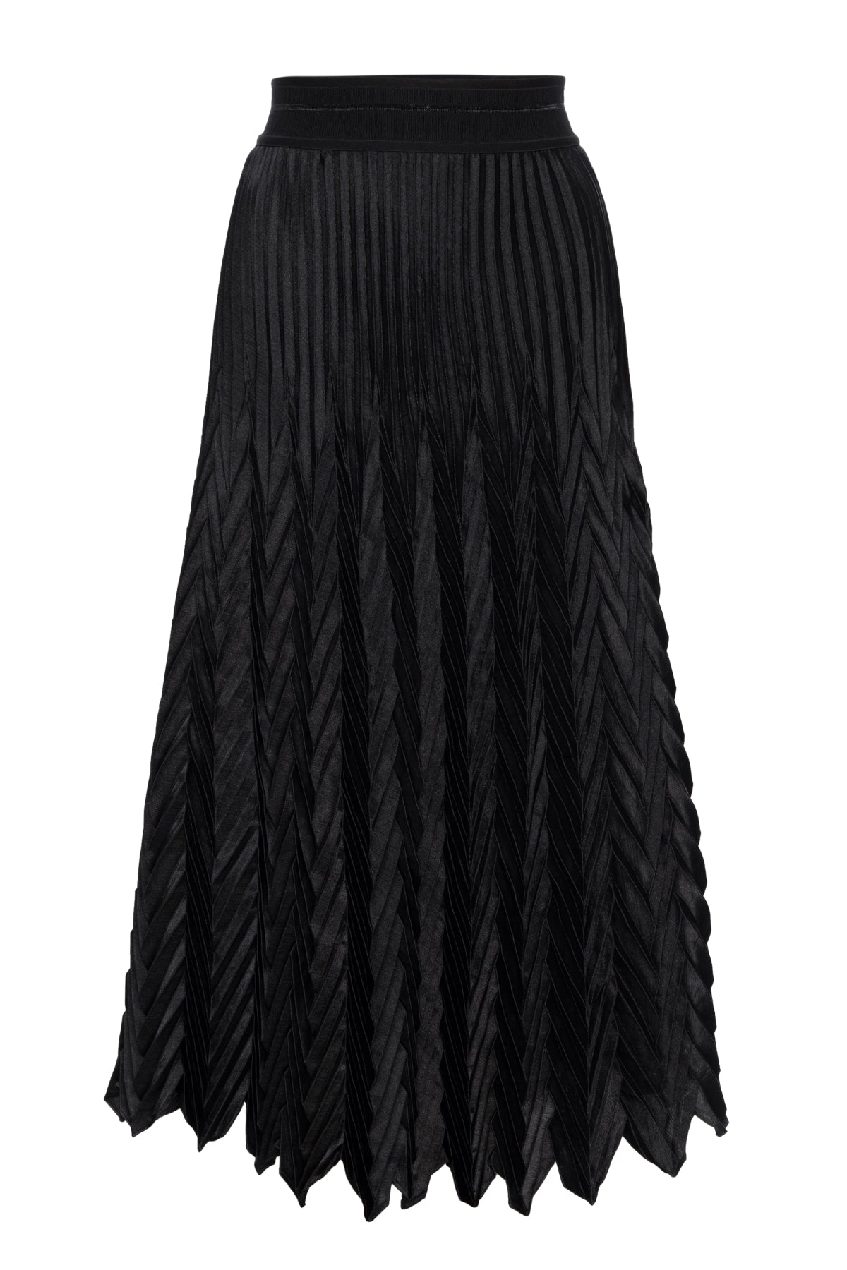 Origami Double Pleat Skirt