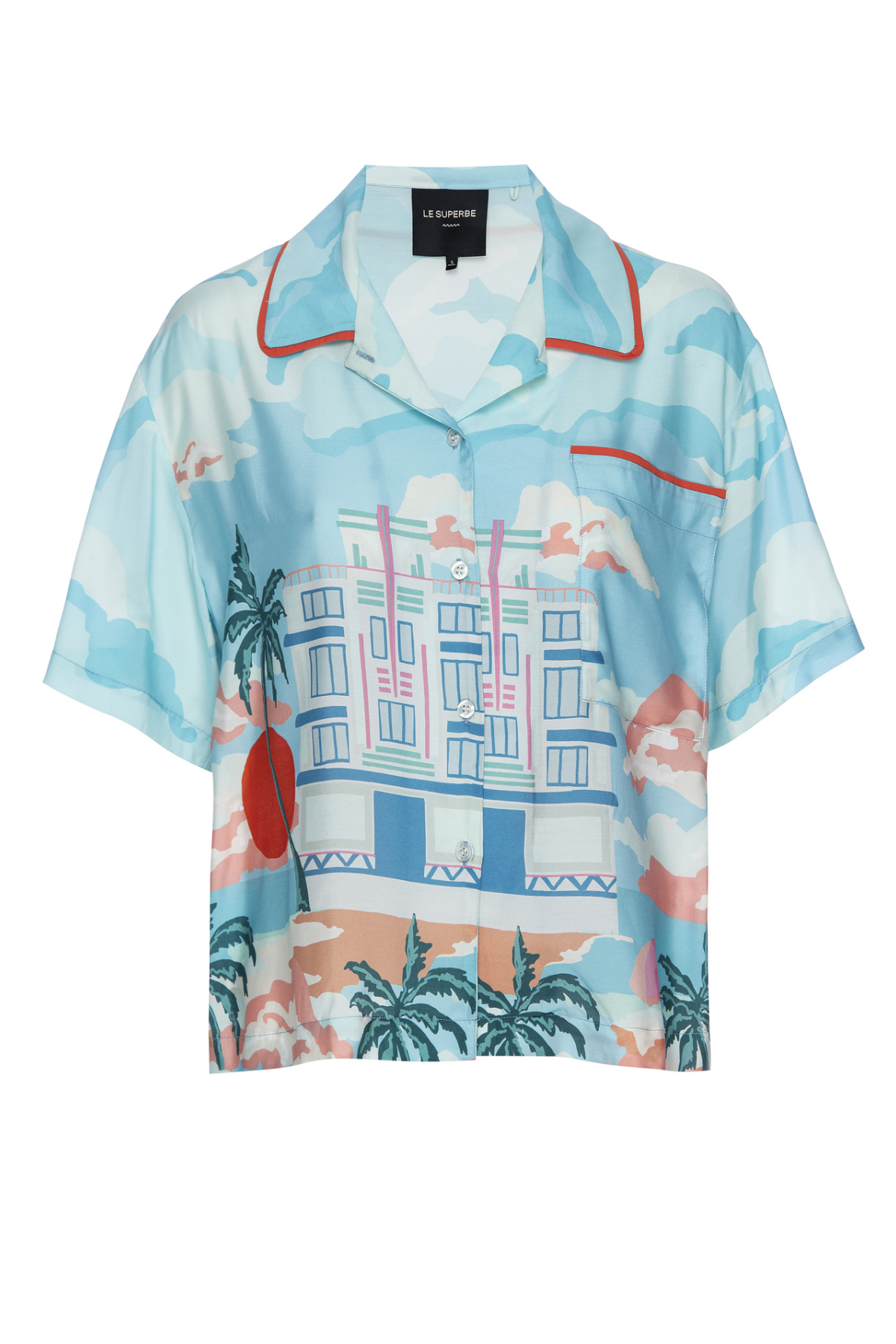 Ocean Front Walk Camp Shirt