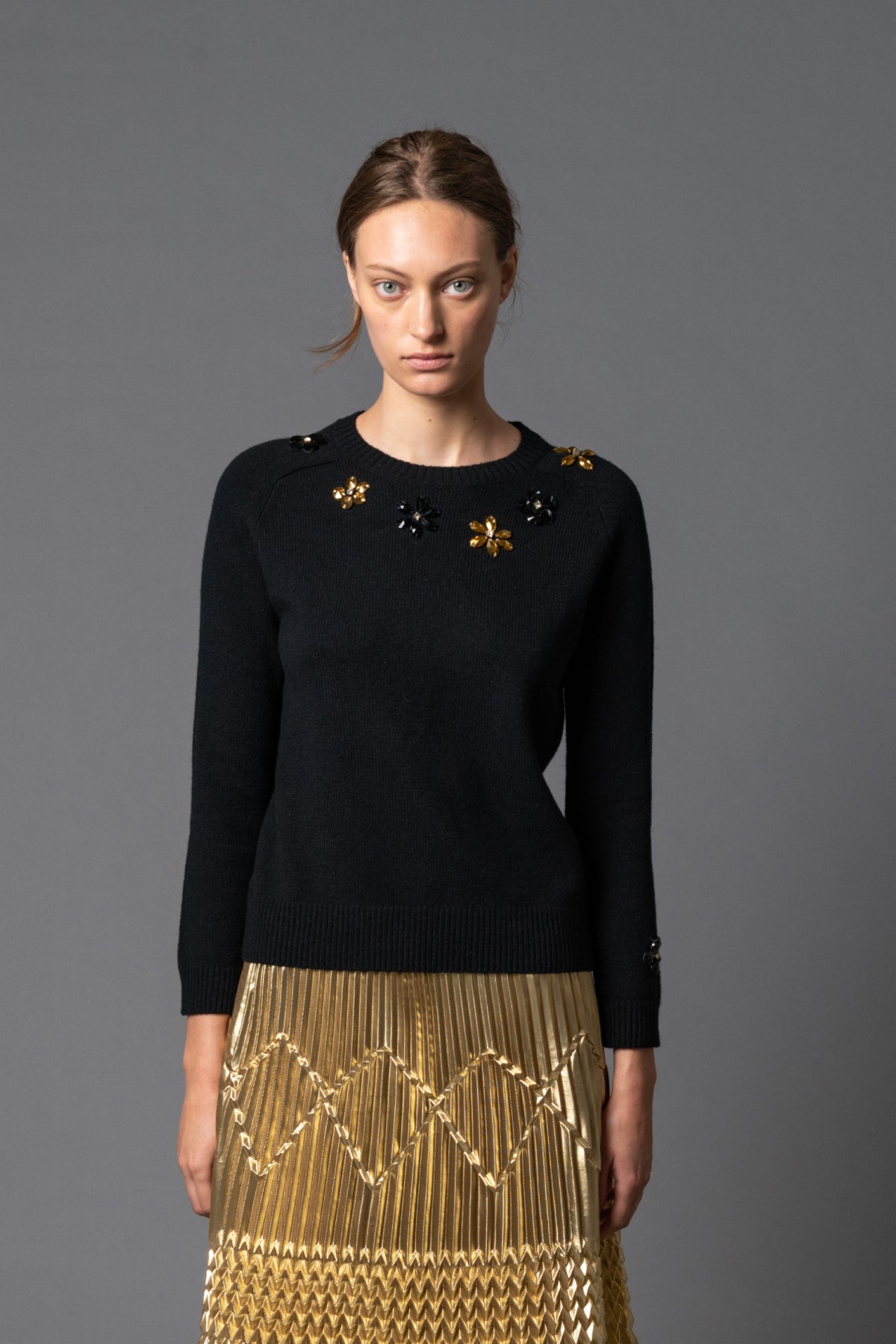 Dripping Daisy Sweater