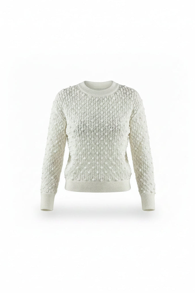 BEADED SOLAR PULLOVER