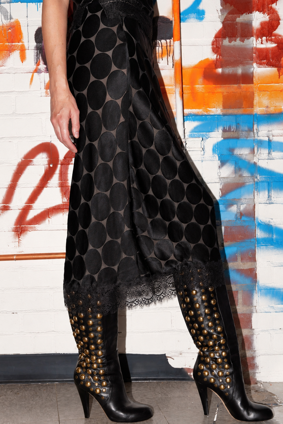 Kusama Dot Skirt