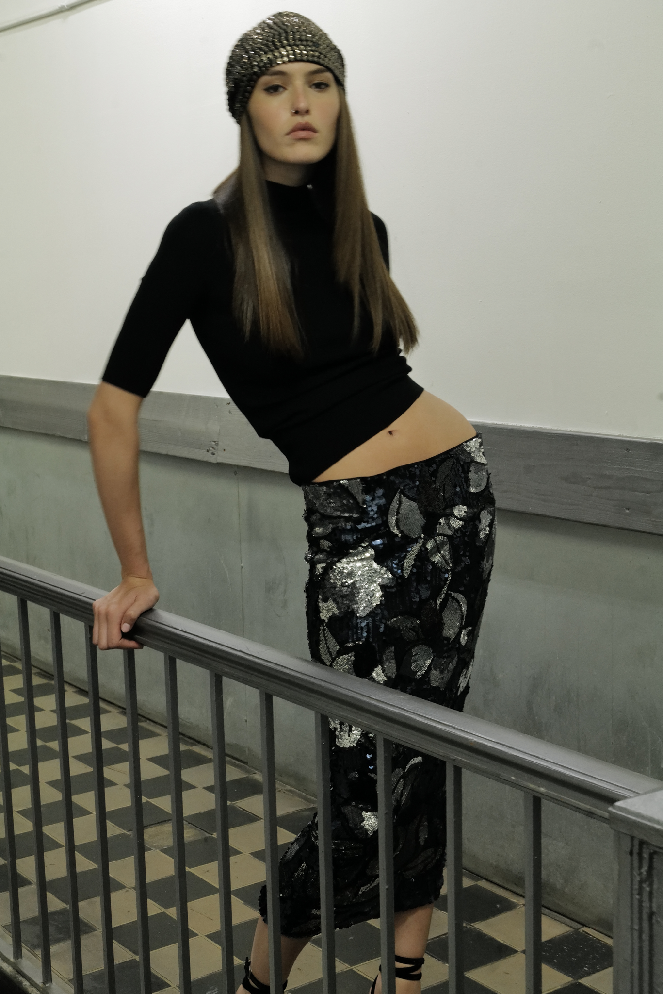 Midnight Garden Skirt