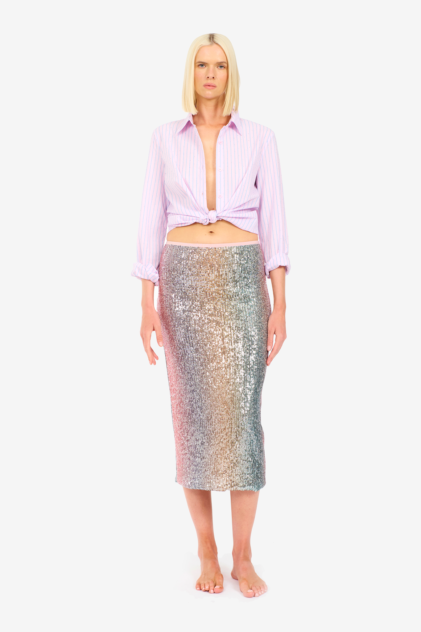 Sunset Sequins Liza Skirt