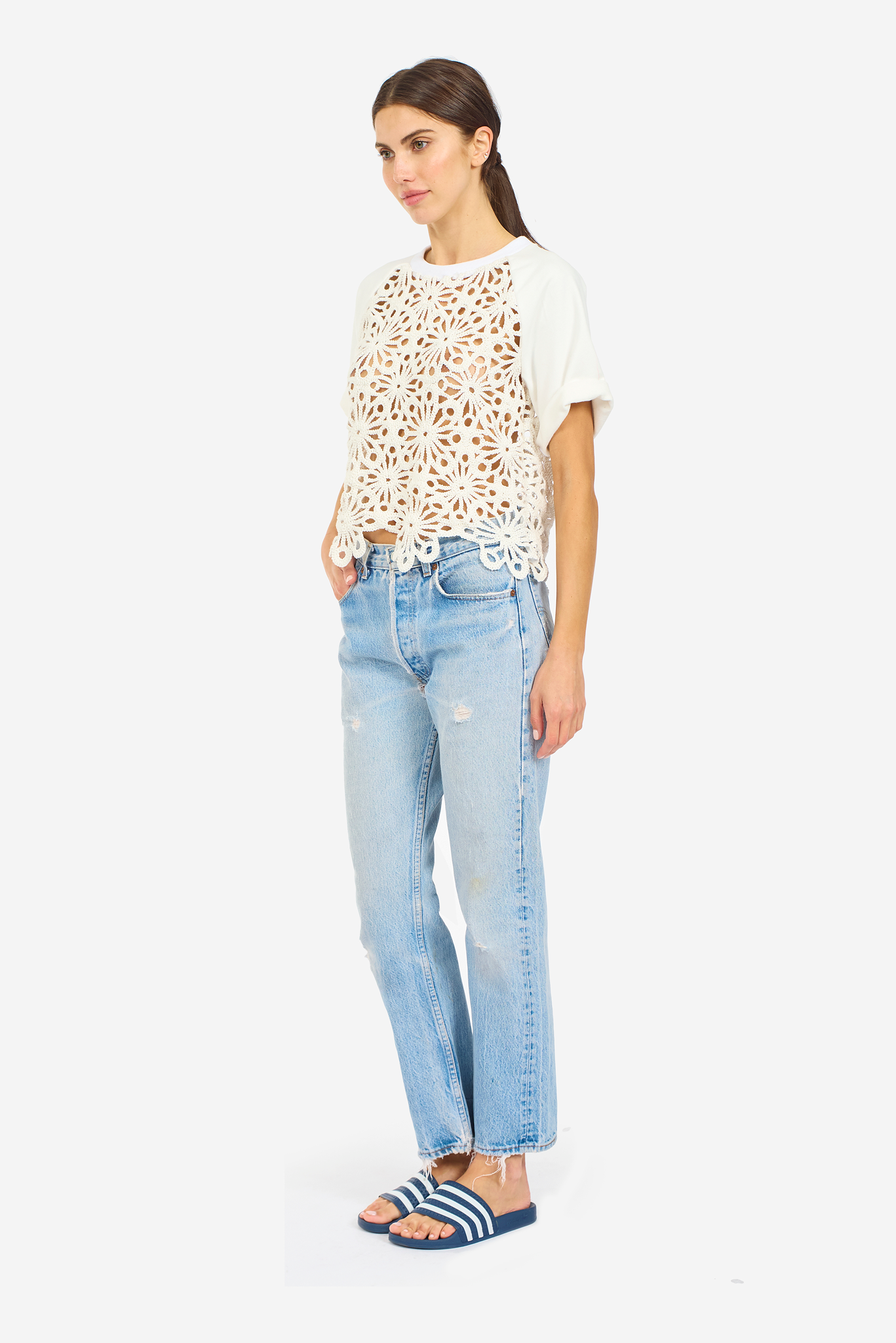 Breezy Flower Pullover