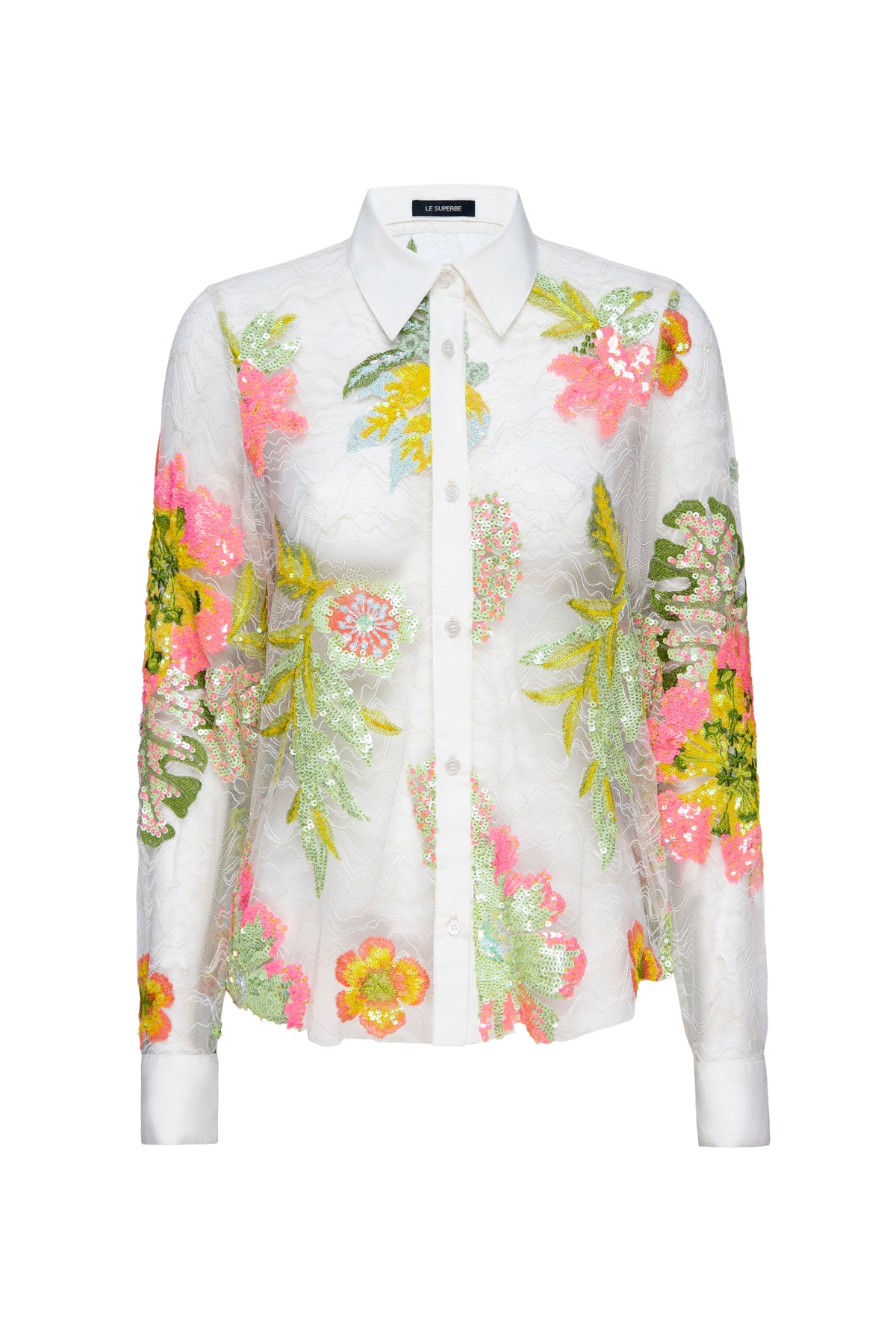 Le Superbe Tropical Lace Shirt