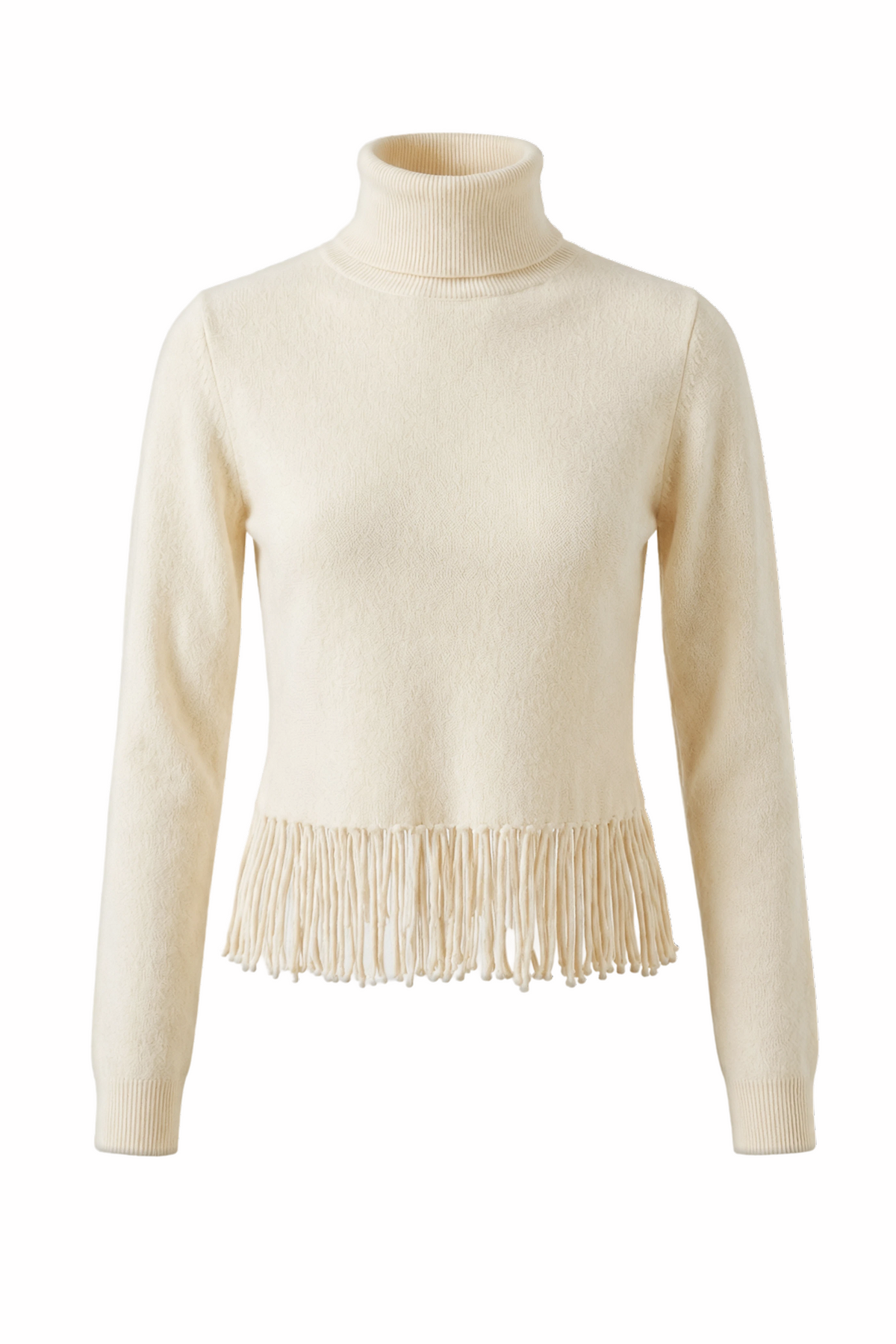 Fringey Cashmere Sweater