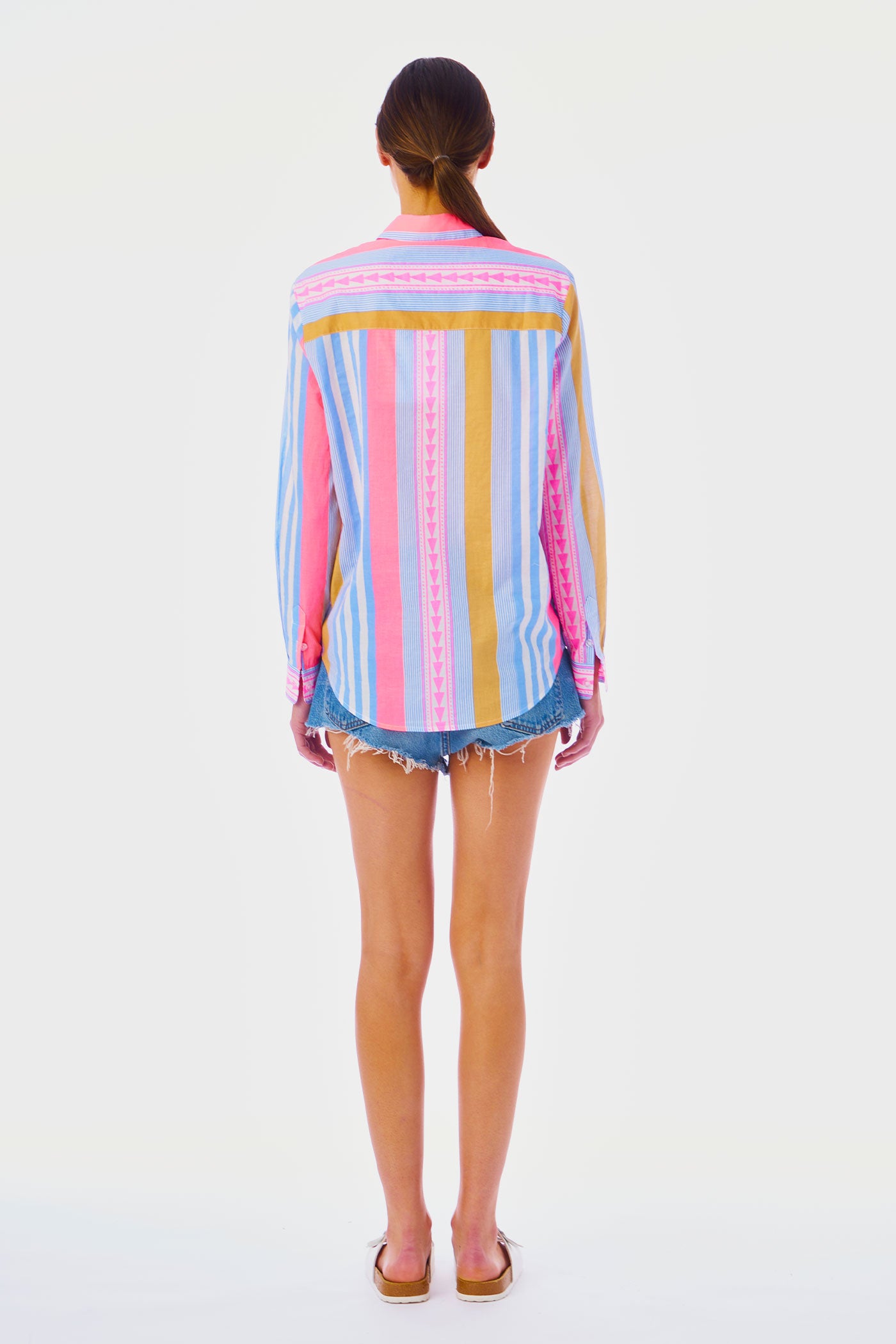 Goa Stripe Boyfriend Shirt