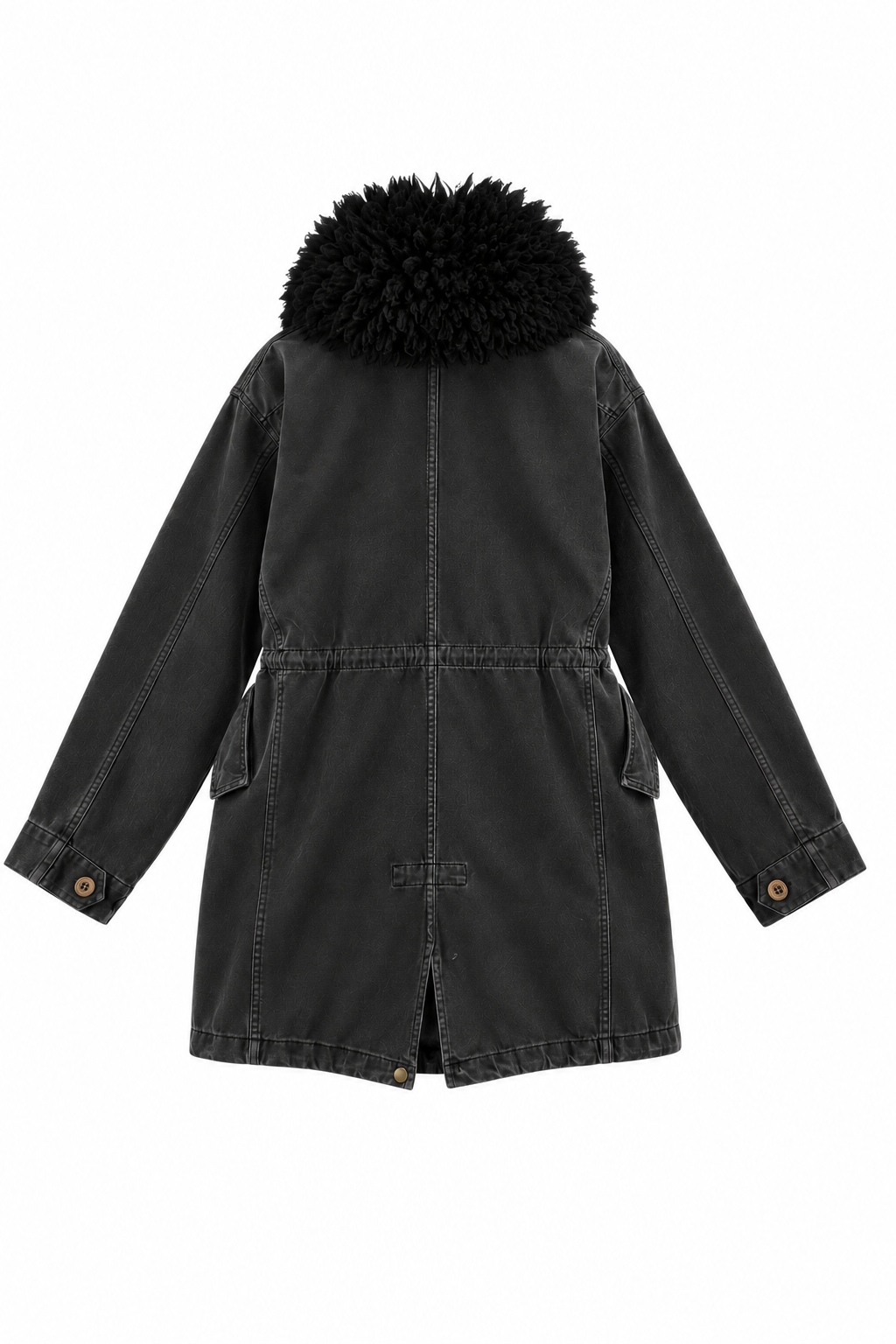 Utility Anorak Washed Black