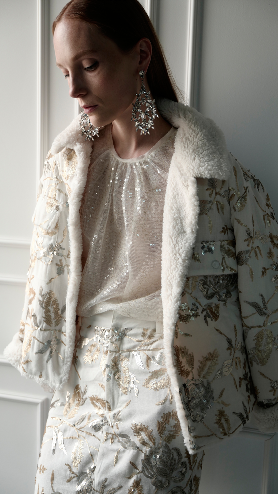 Sequin D-Vine Jacket