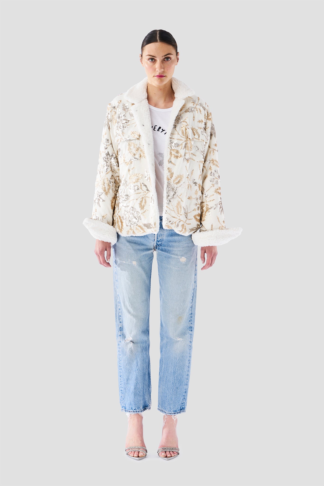 Sequin D-Vine Jacket