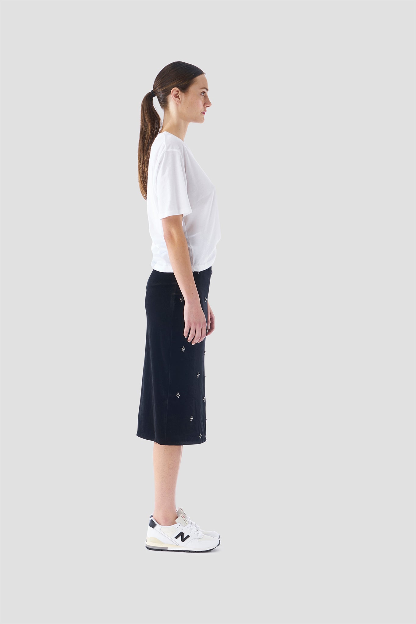 Embroidered Liza Skirt