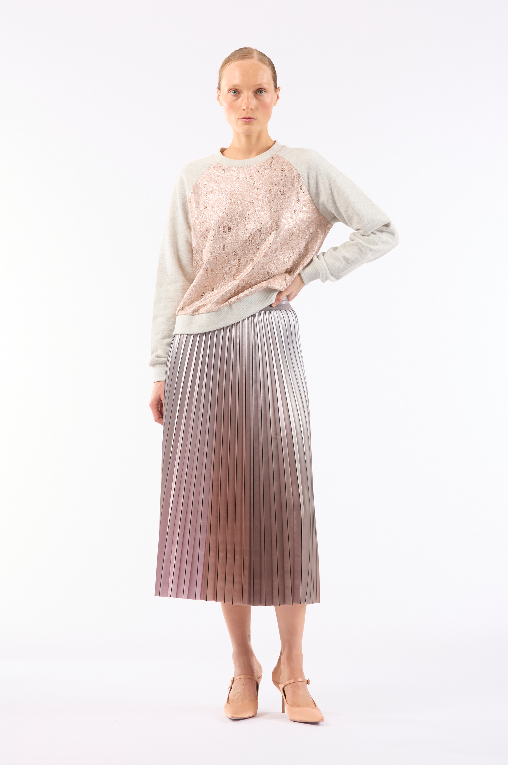 Coppertone Foil Sweatshirt