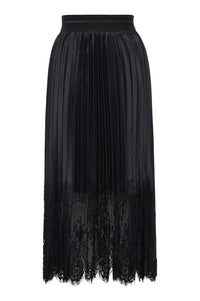 Interlace Pleated Skirt