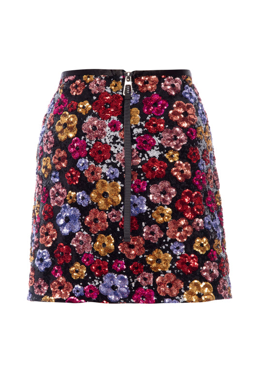 Murakami Flower Mini Skirt