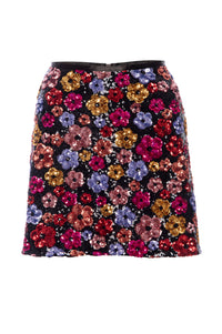 Murakami Flower Mini Skirt