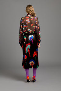 Super Shroom Pleated Skirt