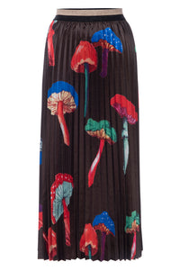 Super Shroom Pleated Skirt