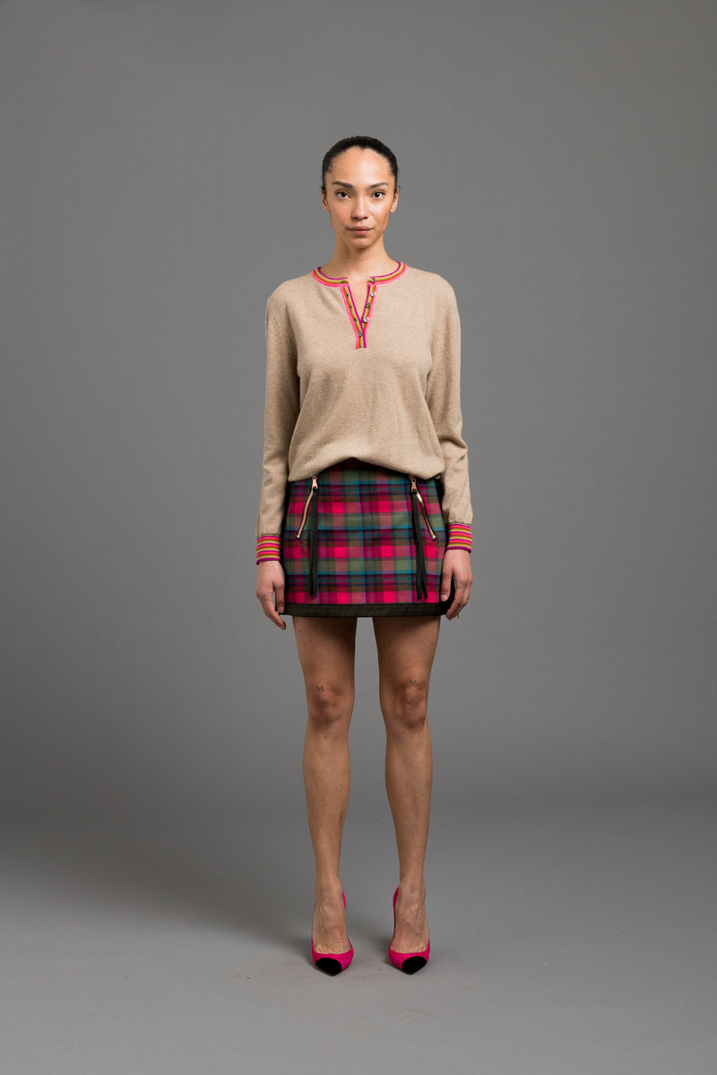 Rainbow Brite Henley
