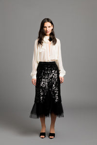 Ms Bouquet Paris Floral Blouse