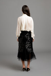 Ms Bouquet Paris Floral Blouse