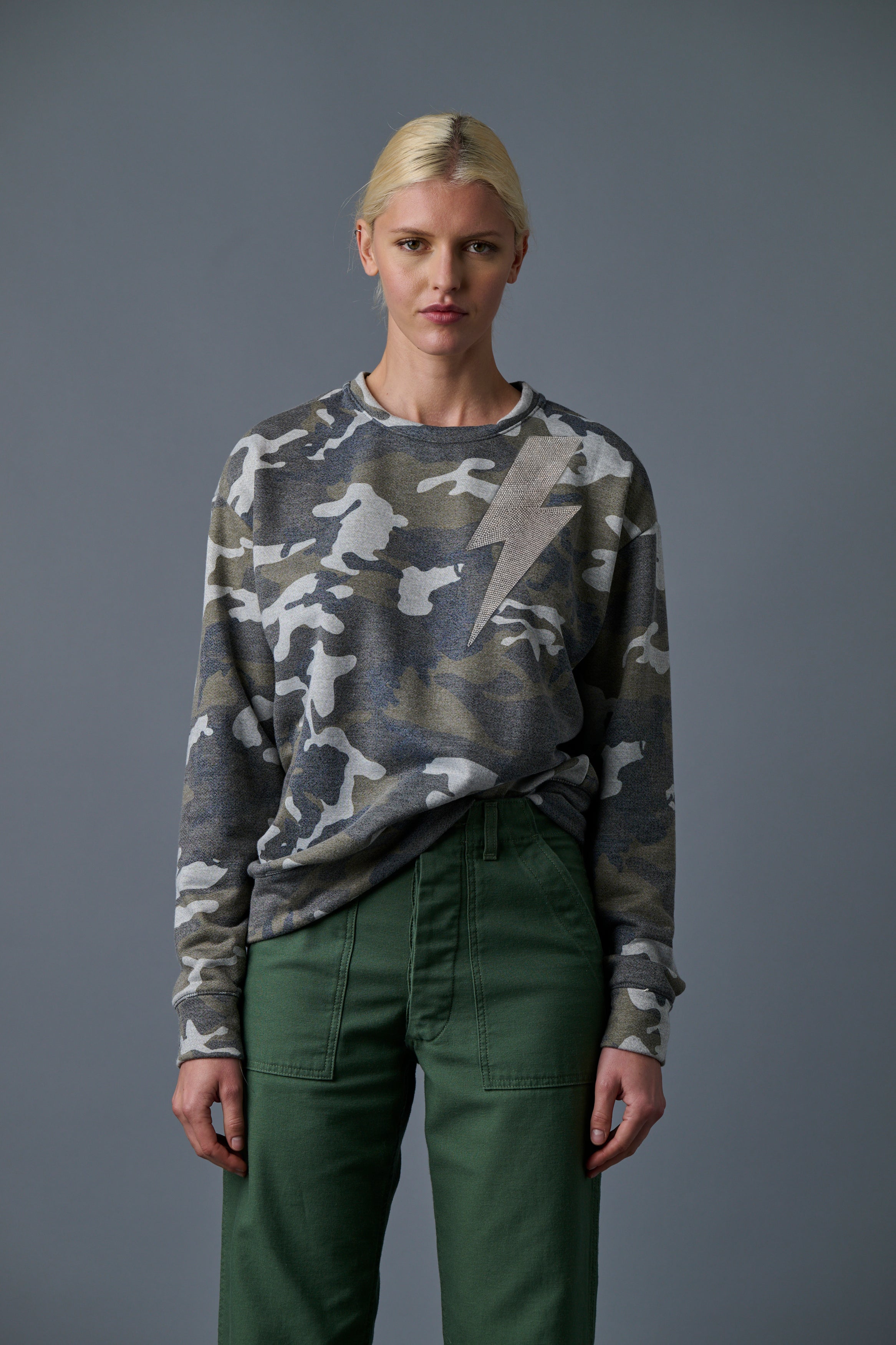Le Superbe Zap Camo Crew