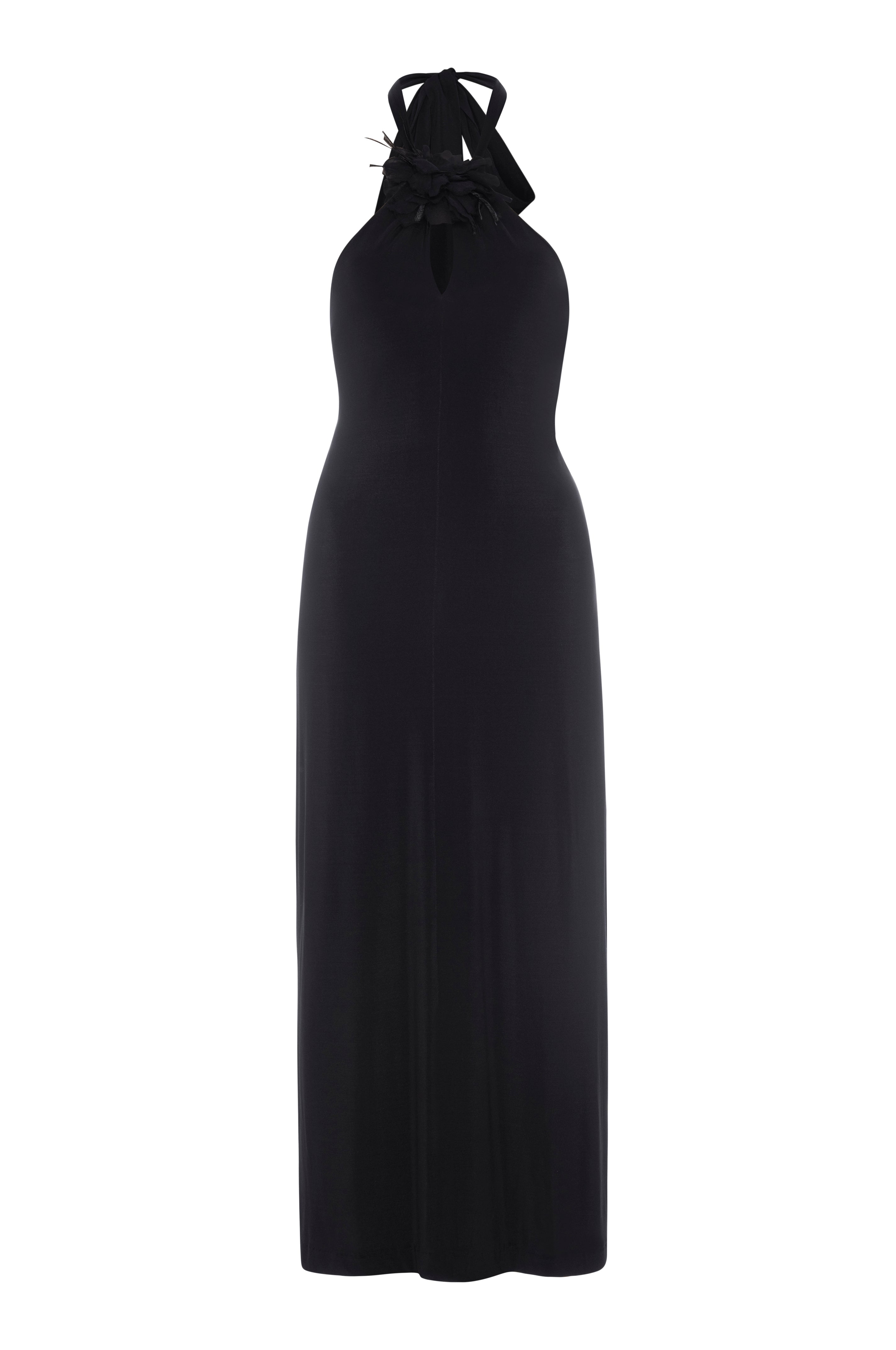 Twist Front Jersey Dress