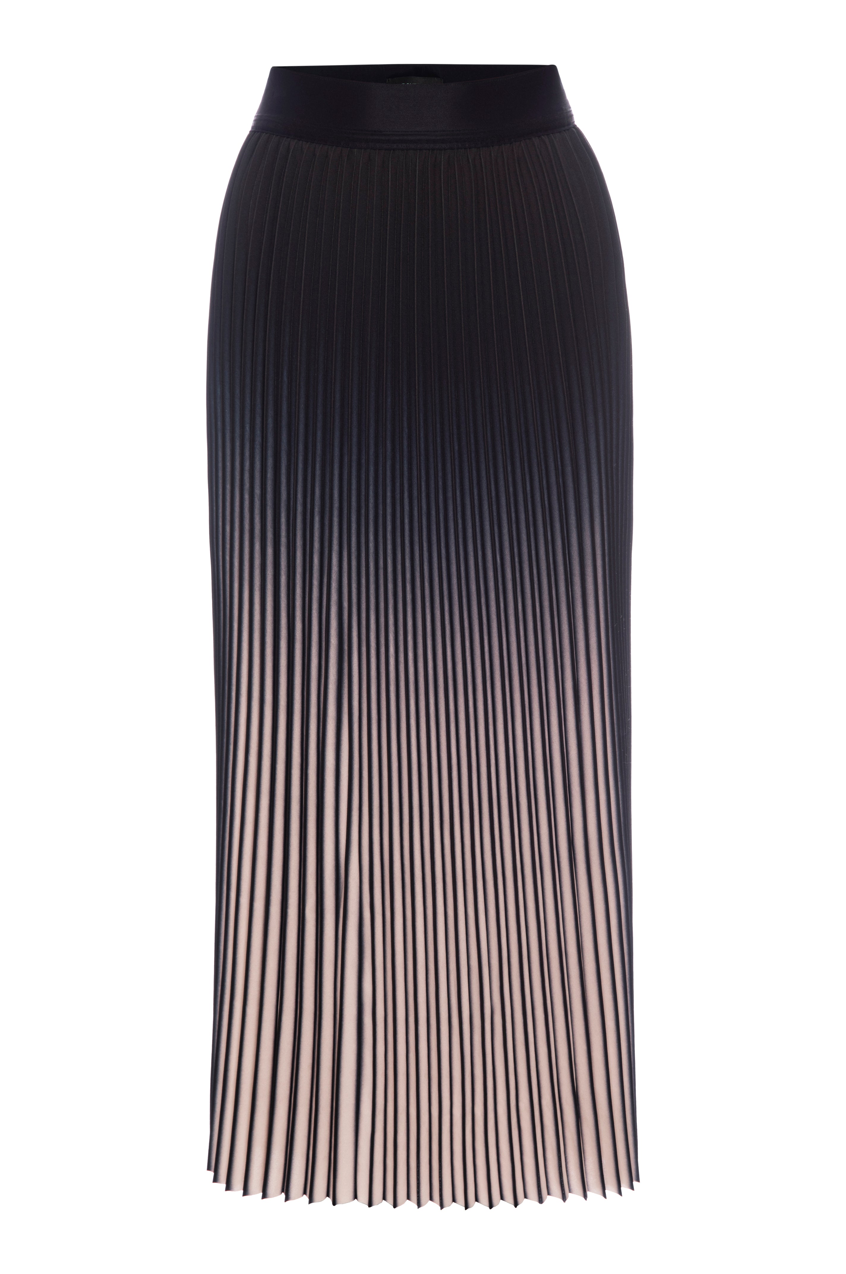 Le Superbe Ombre Nude pleated Skirt