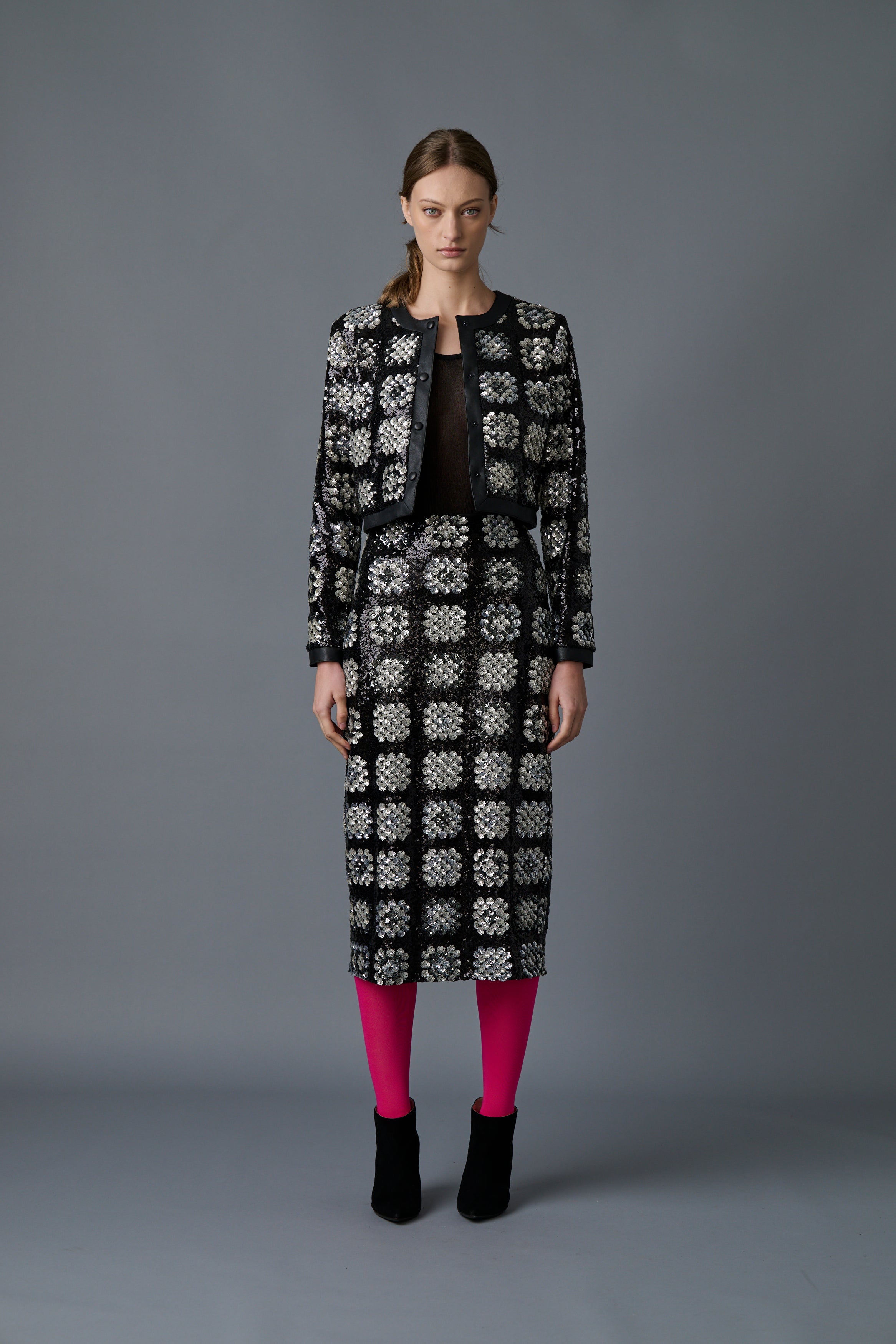 Le superbe anna sequin jacket 
