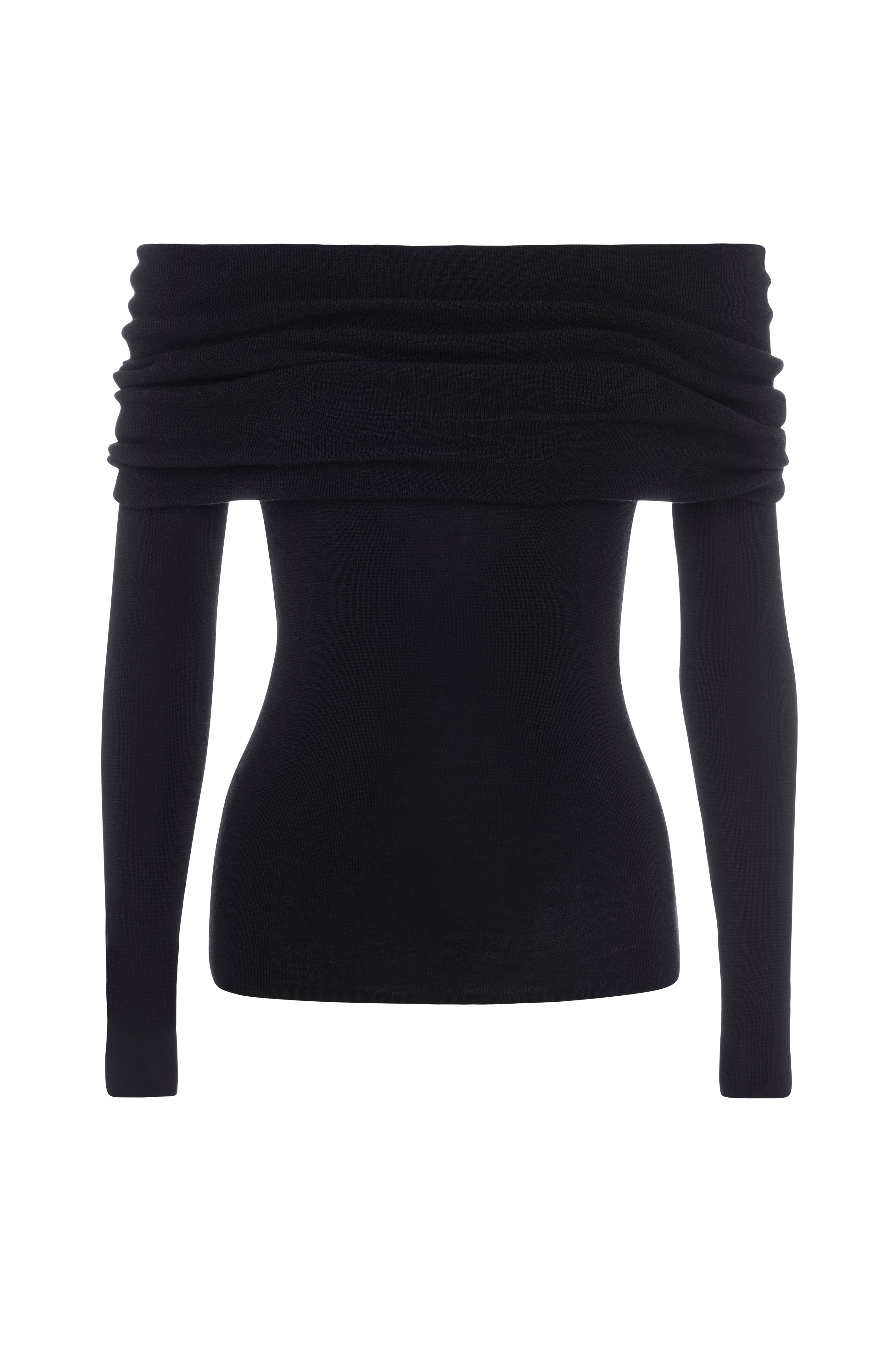 Le Superbe Clavicle Sweater Black