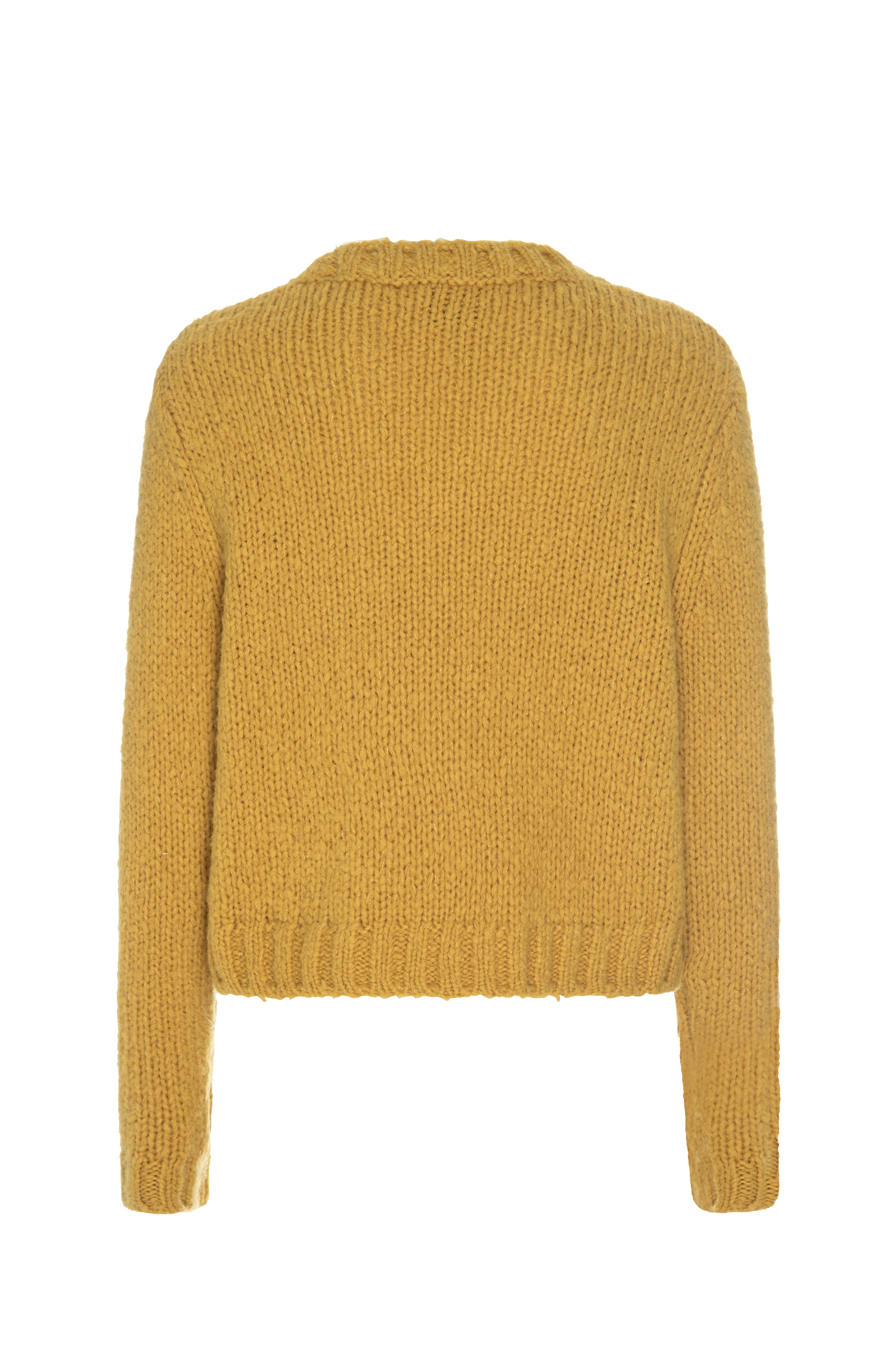 le superbe dads v neck sweater golden