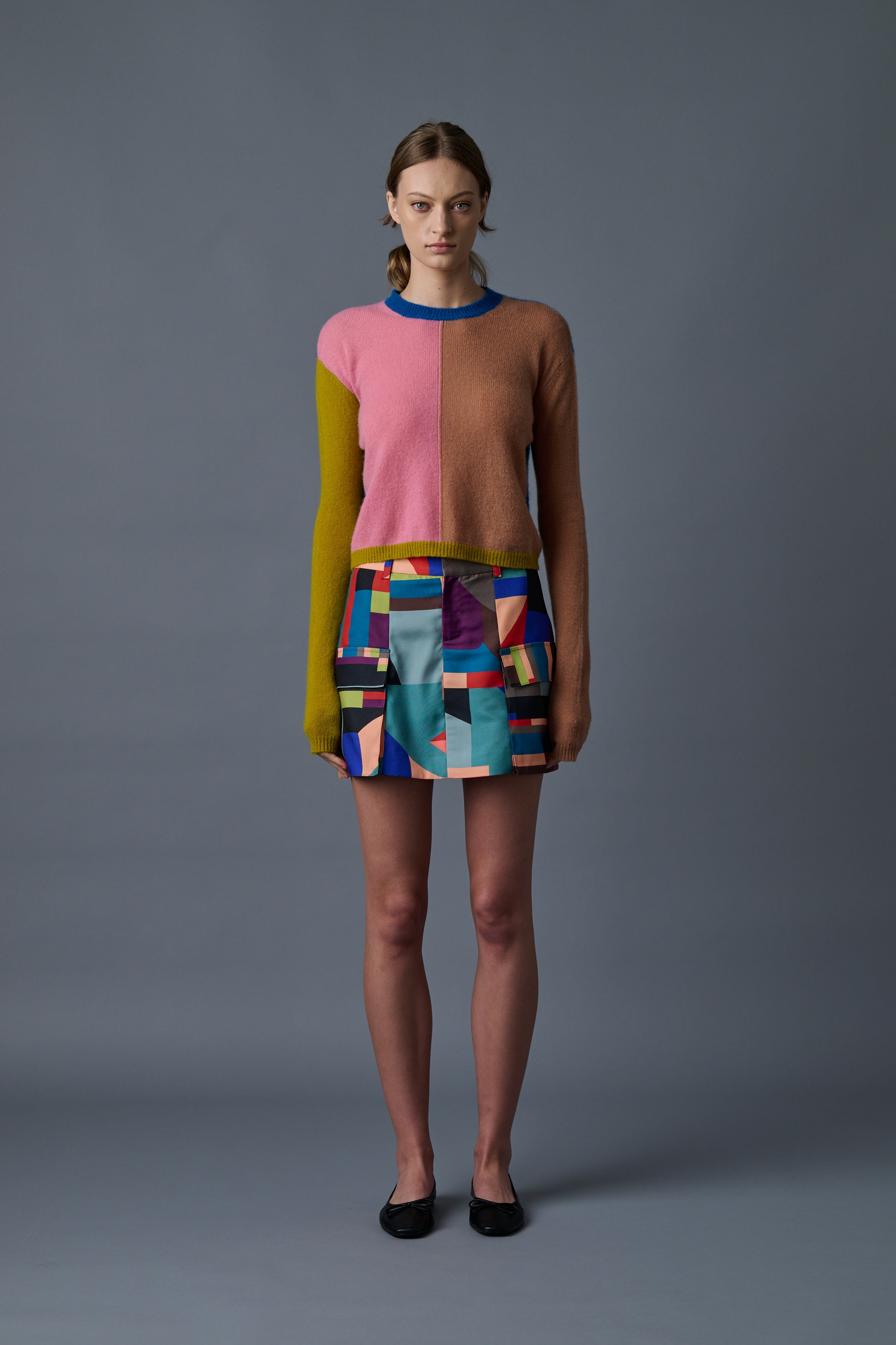 Le Superbe Mondrian Cashmere Sweater
