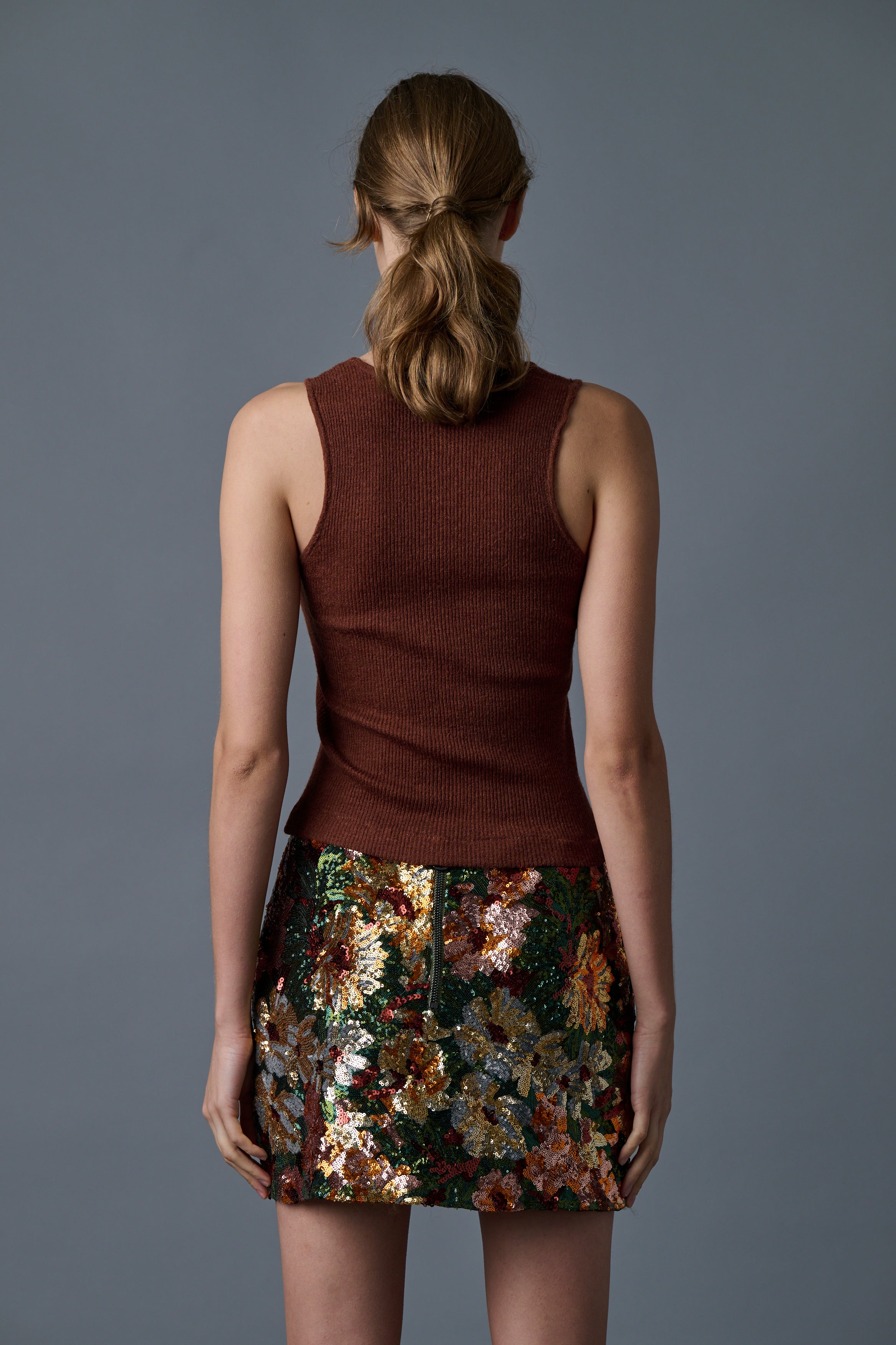 Le Superbe Fall Floral Skirt