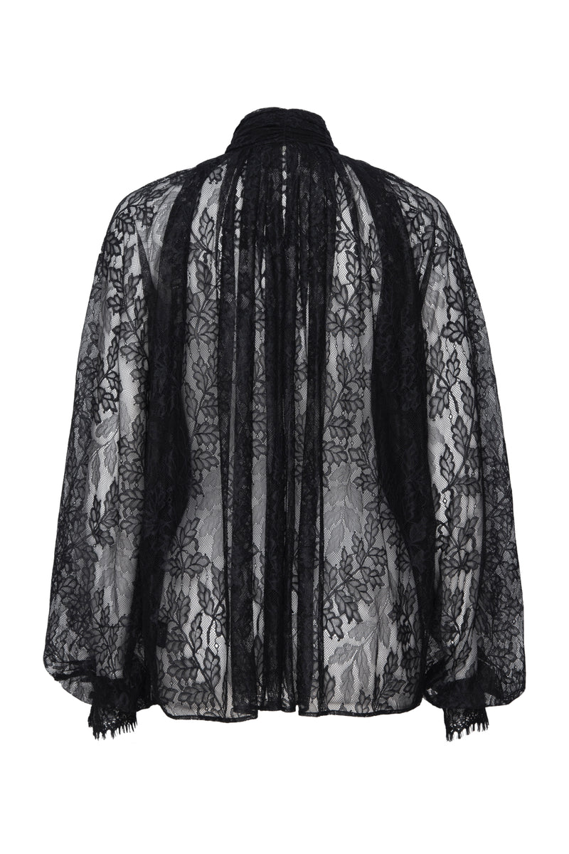 MS. Bouquet Lace Floral Blouse