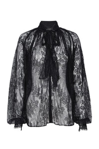 MS. Bouquet Lace Floral Blouse