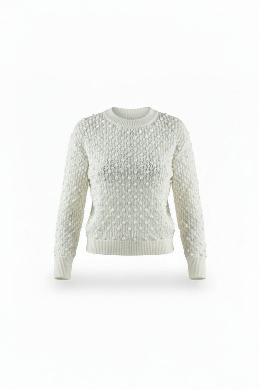 BEADED SOLAR PULLOVER