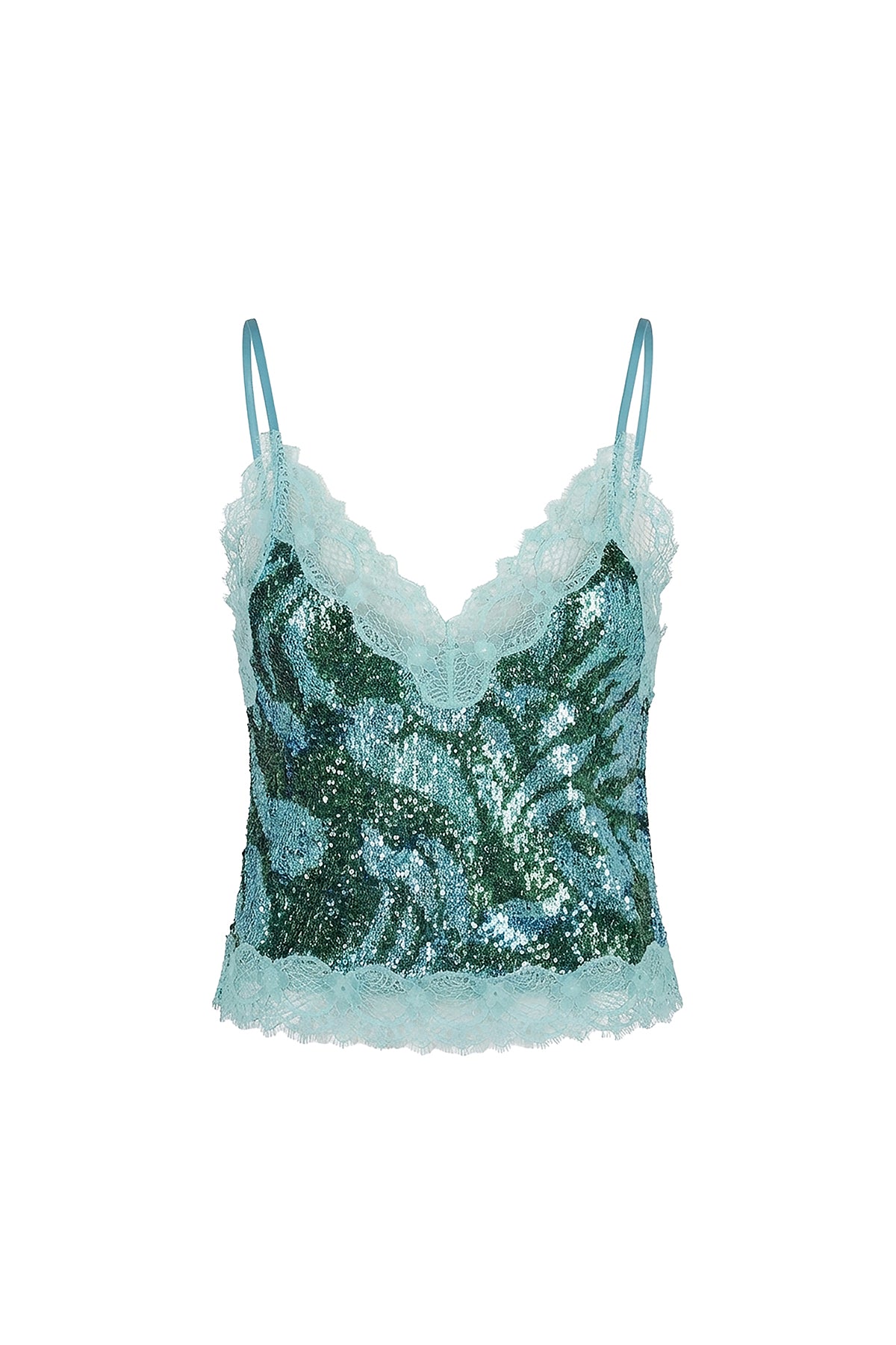 Hibiscus Halo Lace Cami