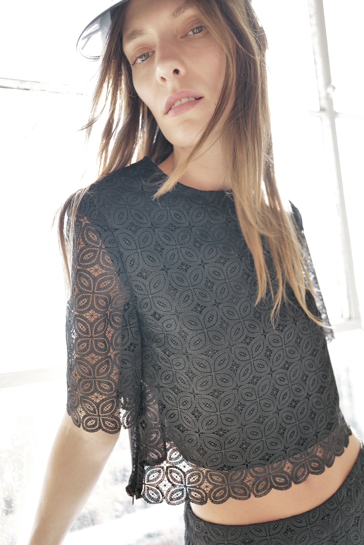 Micro Crochet Tee