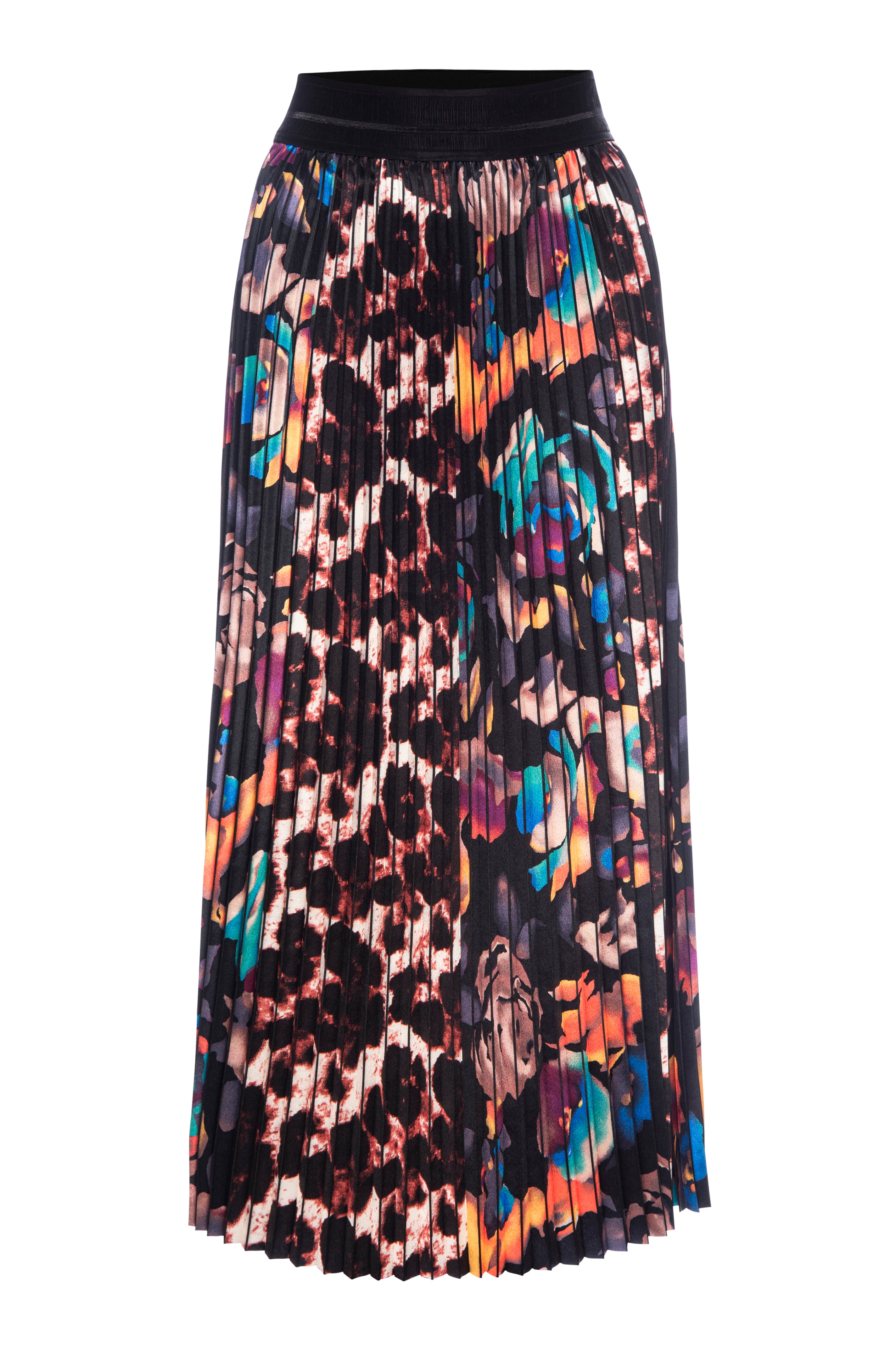 Le Superbe Electric garden pleated skirt