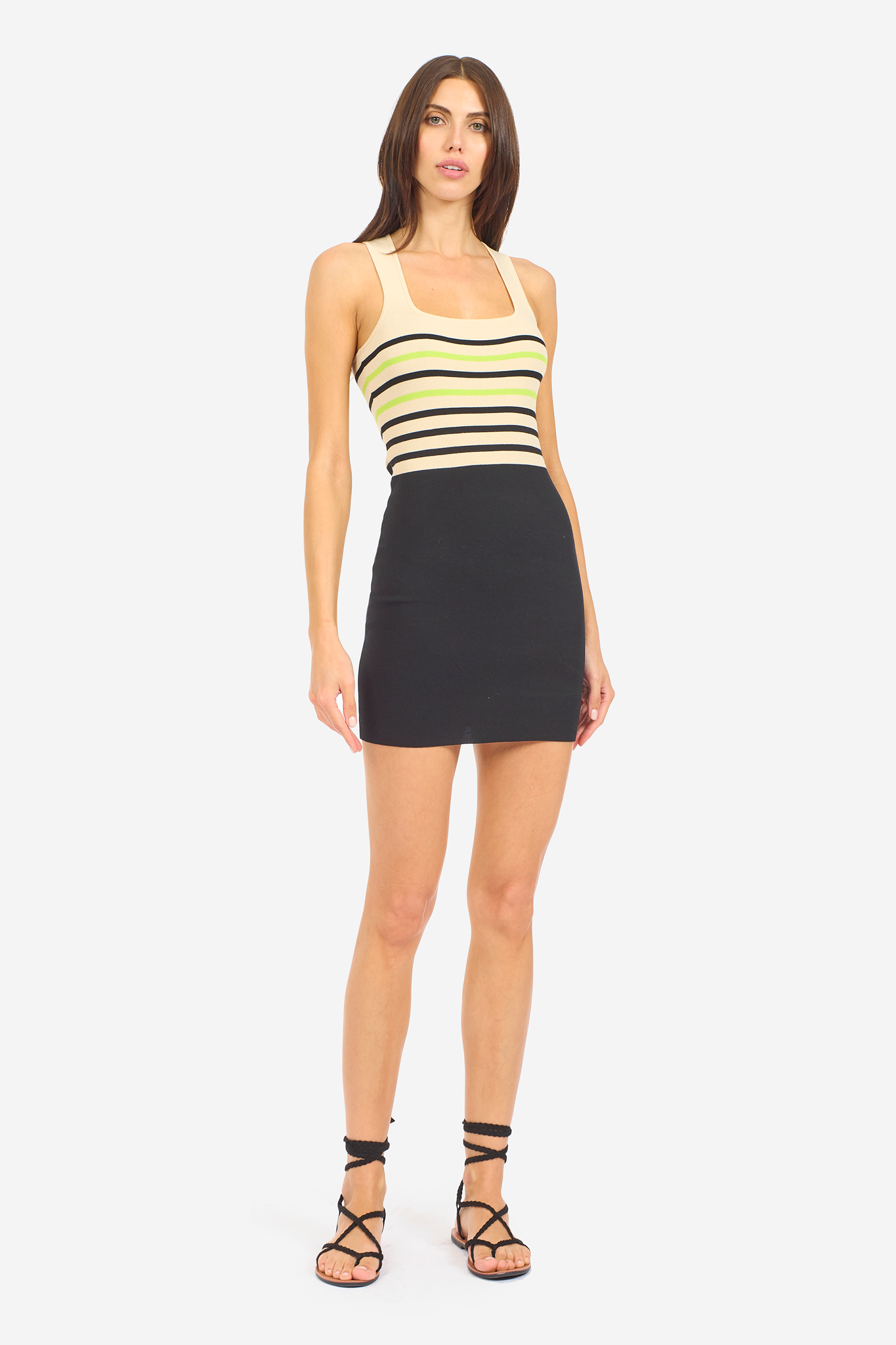 Square Tank Mini Dress