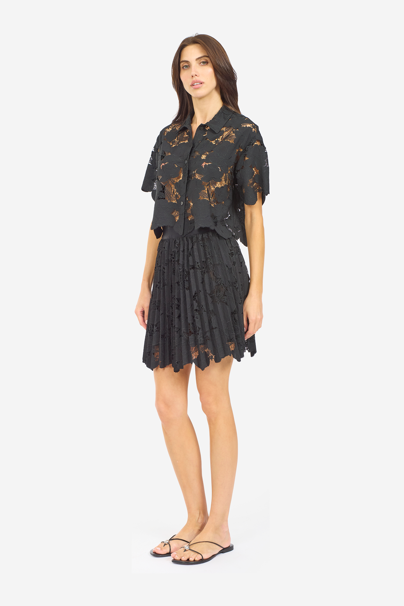 Karma Camellia Top in Black