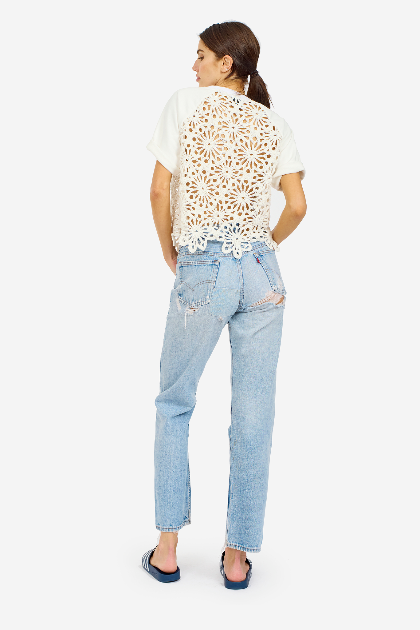 Breezy Flower Pullover