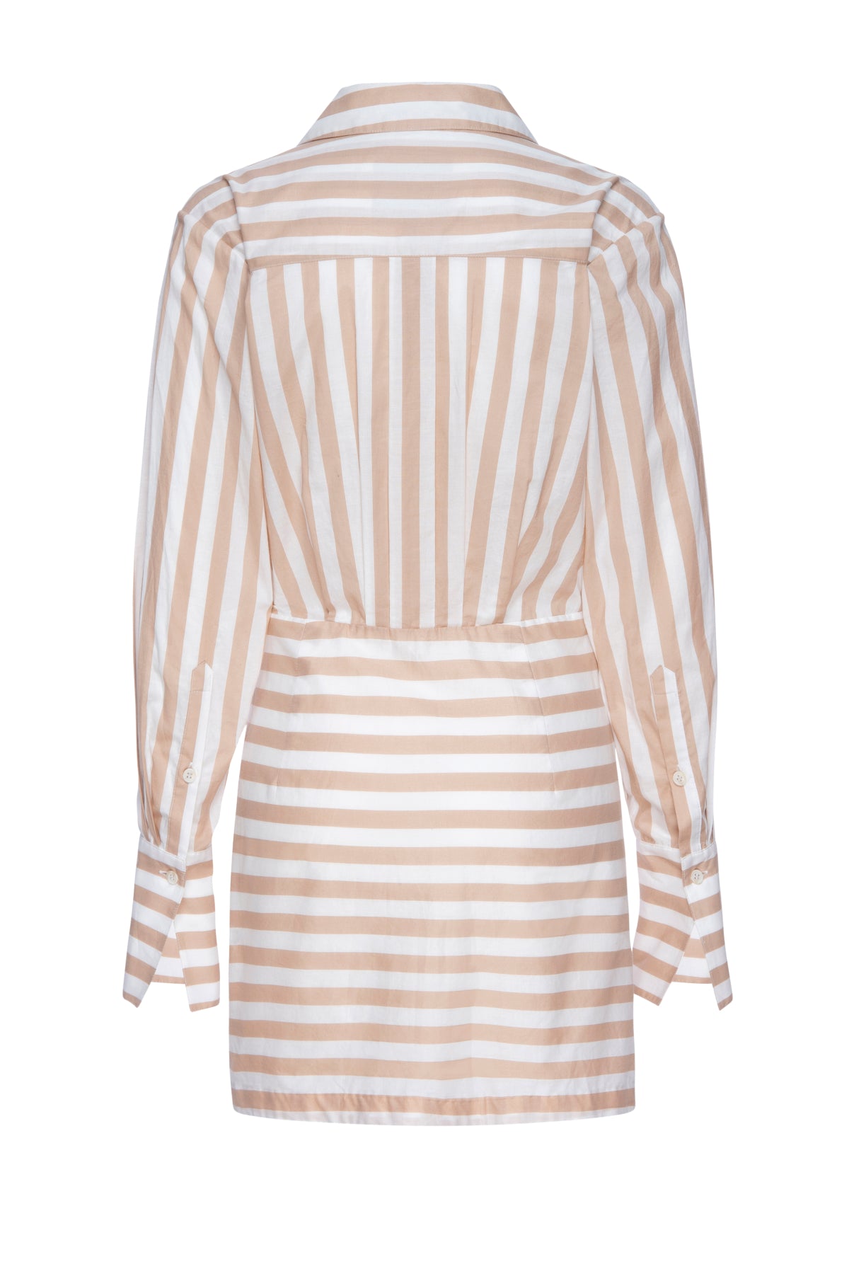 Le Superbe Montmartre Dress in Sand Stripe