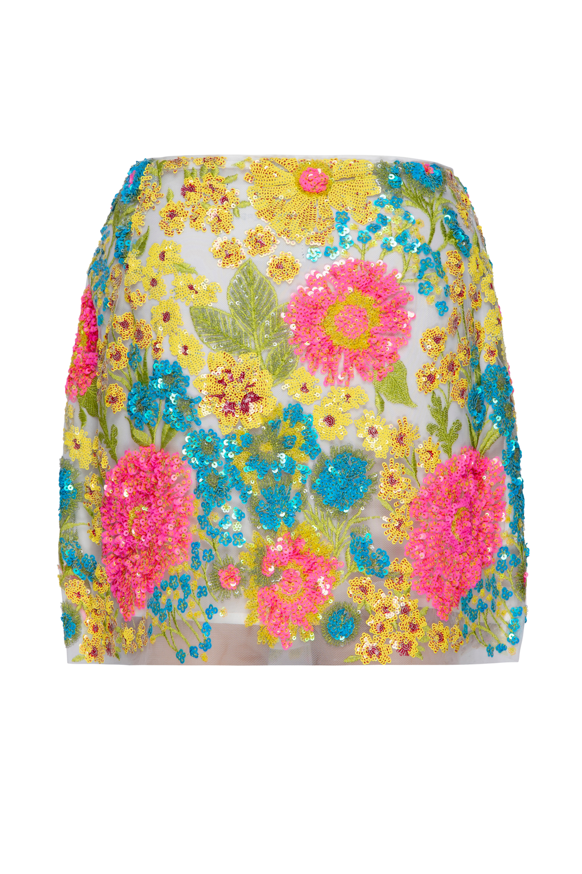 Le Superbe Ojai Flower Mini Skirt