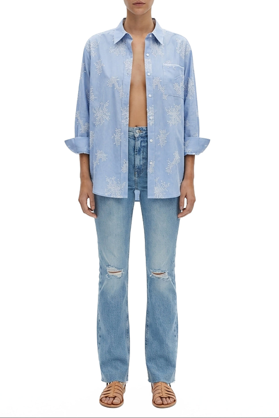 Salty Stripe Over You Shirt