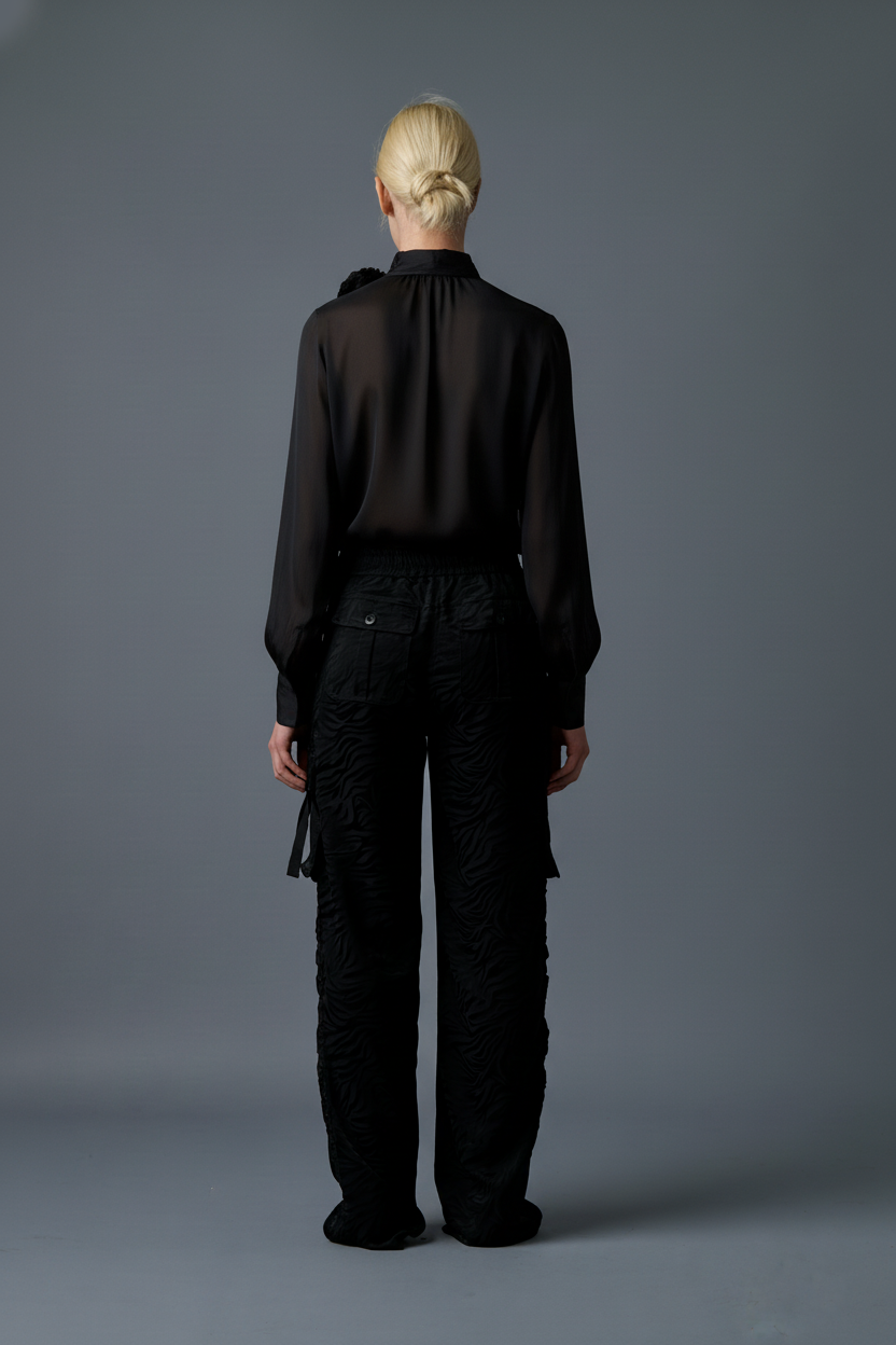 Ms Bouquet Paris Floral Blouse