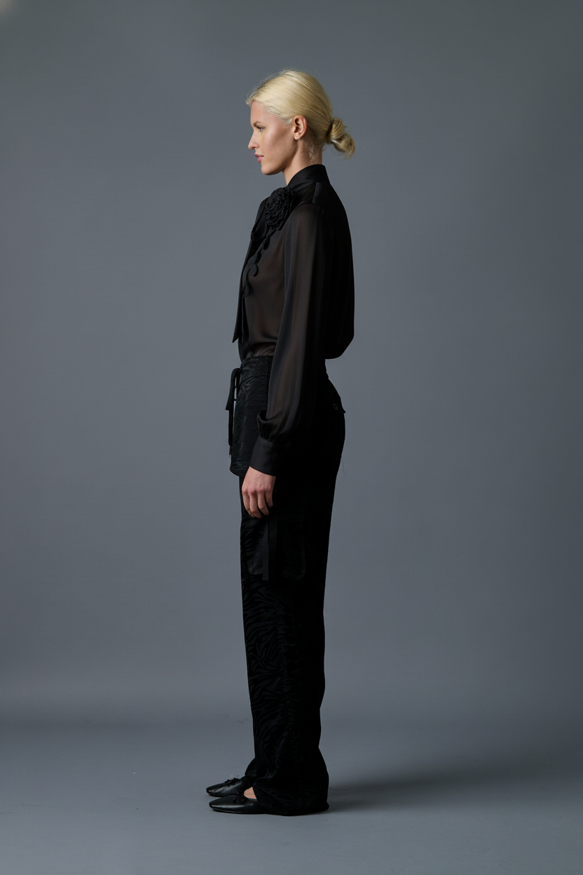 Ms Bouquet Paris Floral Blouse